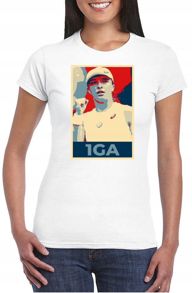 

Damska Koszulka Tenis Iga Sport Polska Wta S 3100