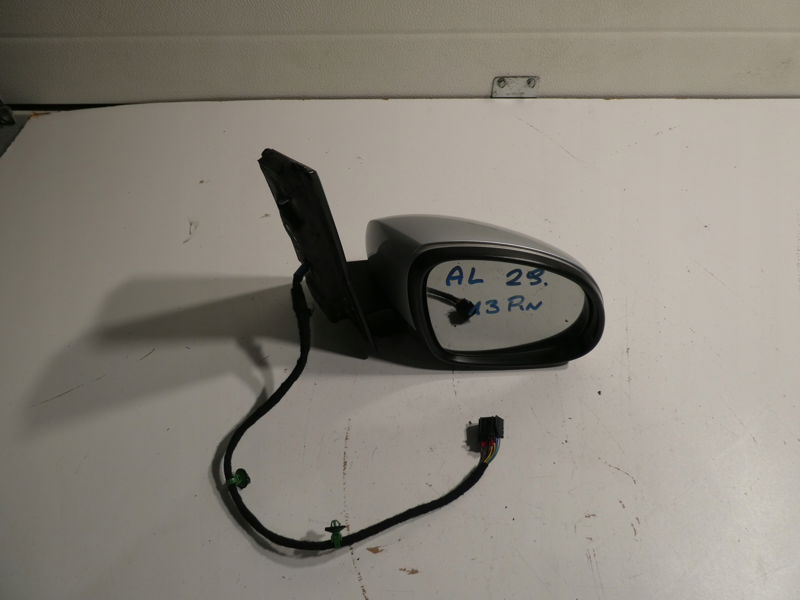 mirror right VW SHARAN ALHAMBRA 7N 7N0 13 vertical