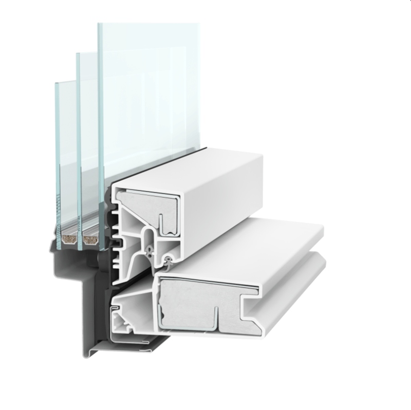 RoofLITE+ okno dachowe Trio Pvc 78x140 3 szybowe
