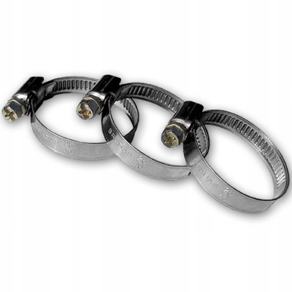 

Opaska ślimakowa nierdzewna Bradas 110-130mm