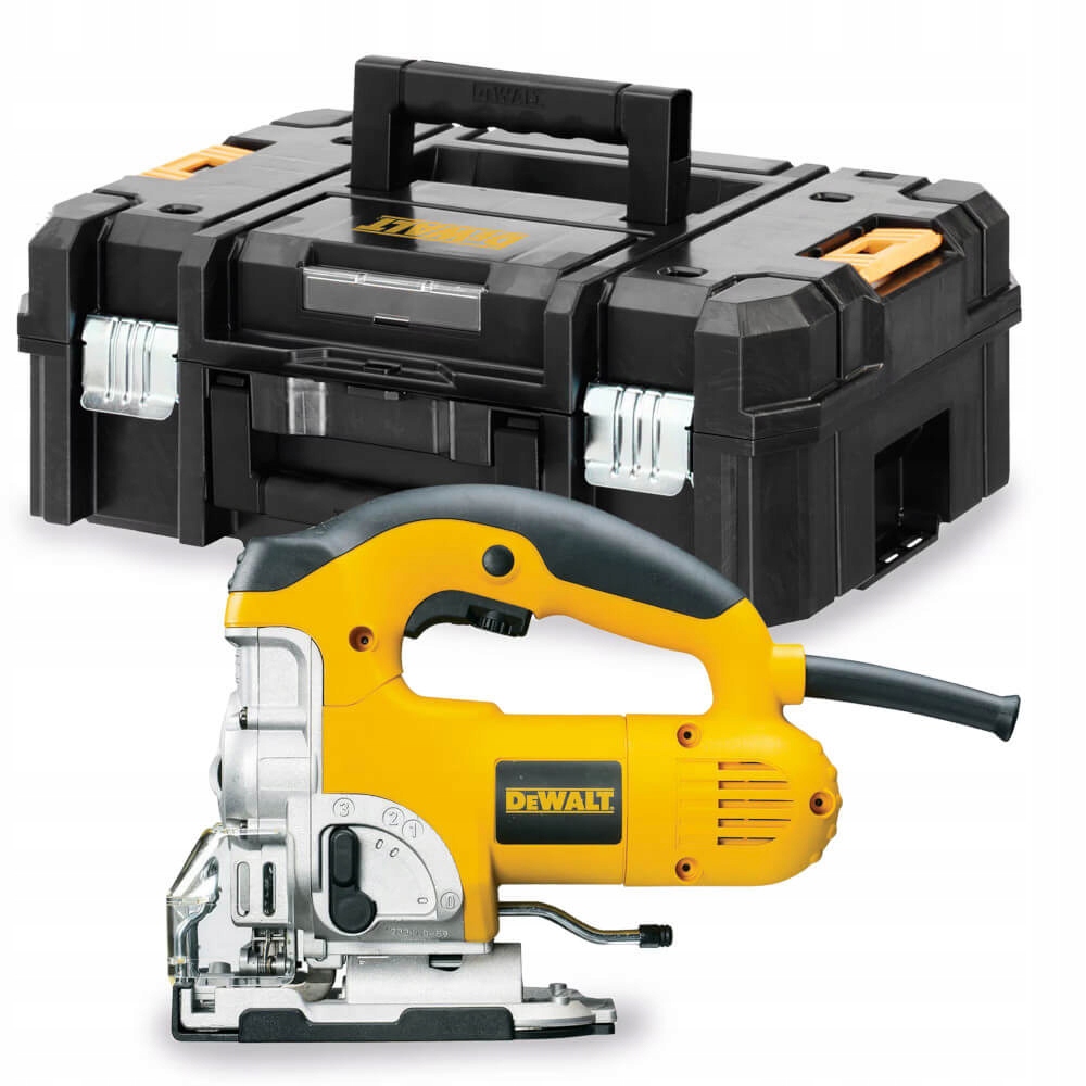 Wyrzynarka 701W DeWalt DW331KT-QS z górnym chwytem