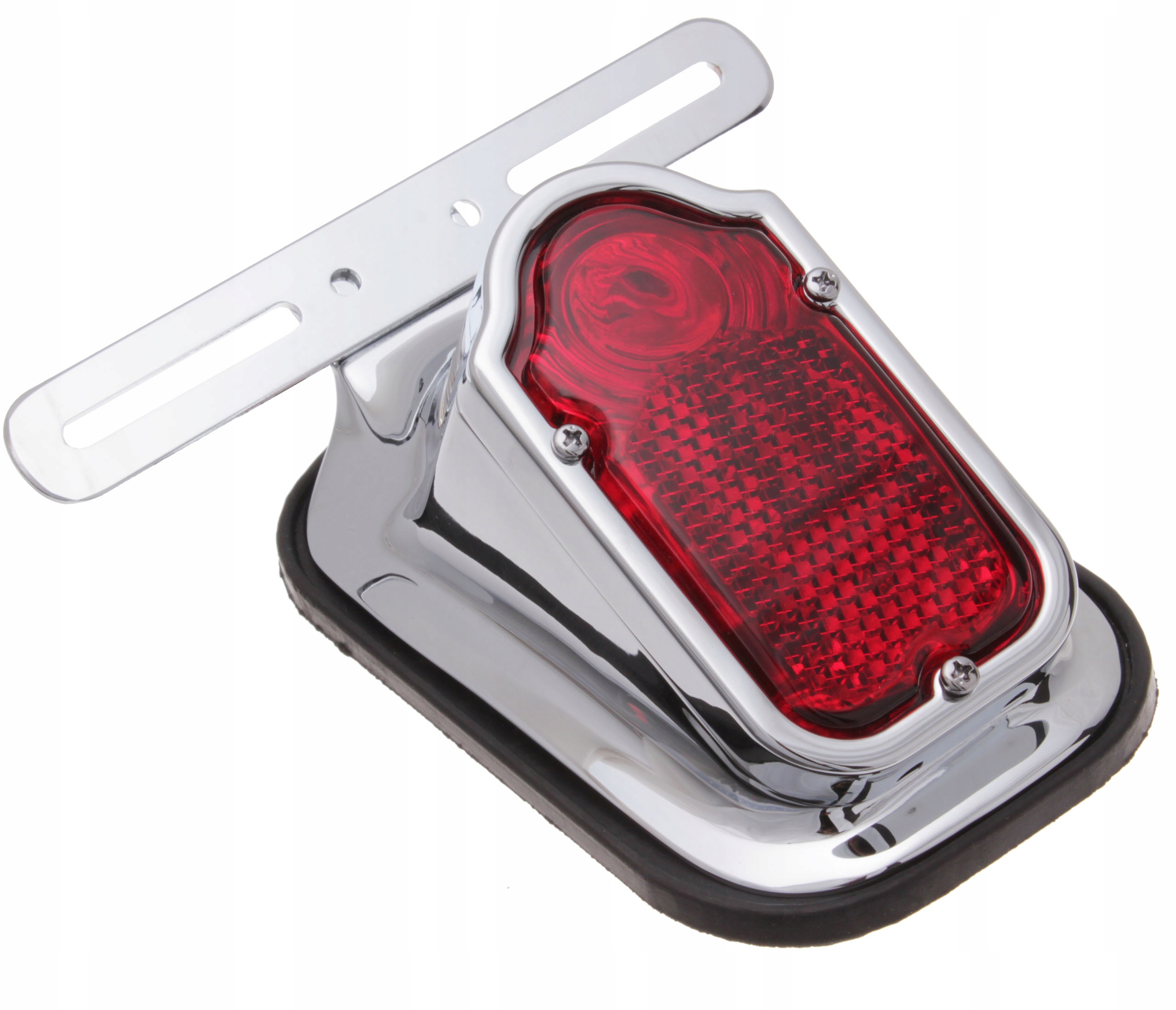 1112133322244 - Задний фонарь задний хром металл тип HARLEY HD Honda 4T