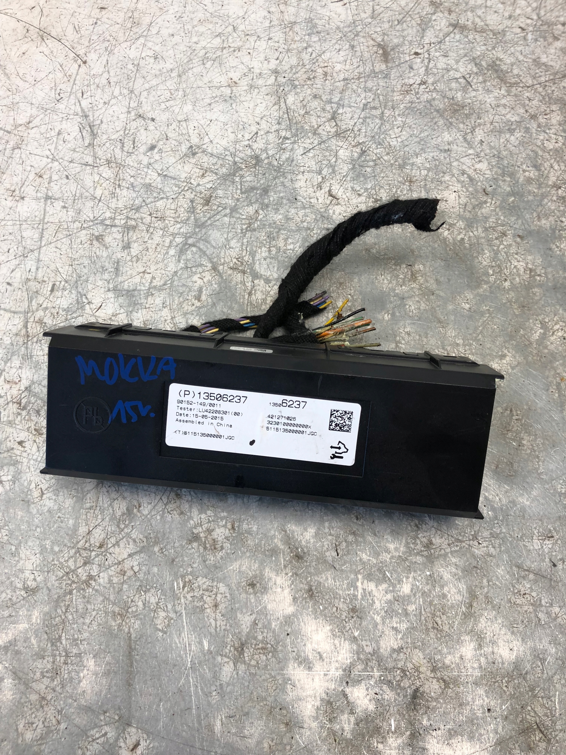 Module Climatisateur air conditionné Bouches buses OPEL MOKKA 13306648