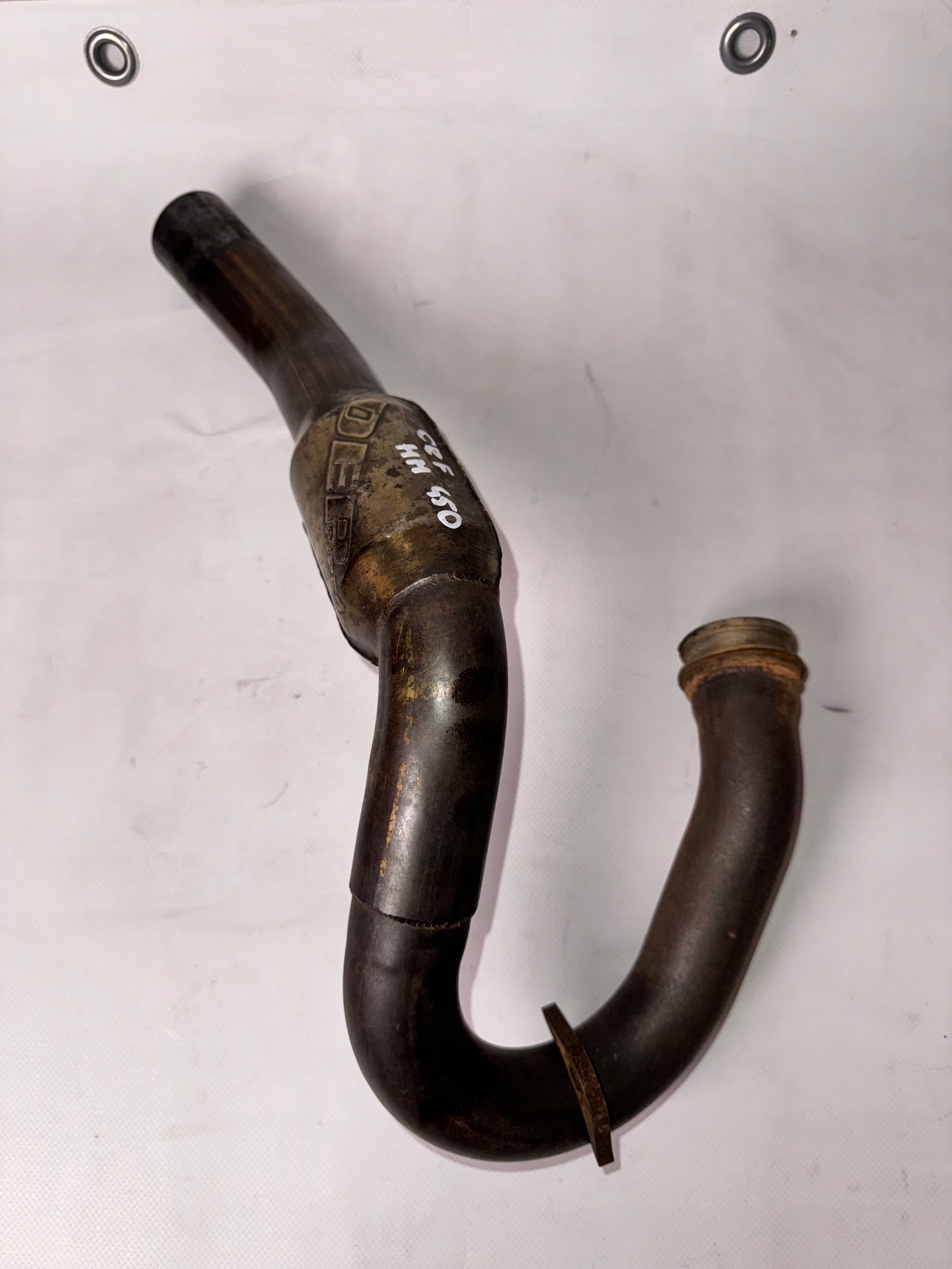 Kolanko kolektor dep CRF450R 04-08 CRF450X 05-17 power bomb