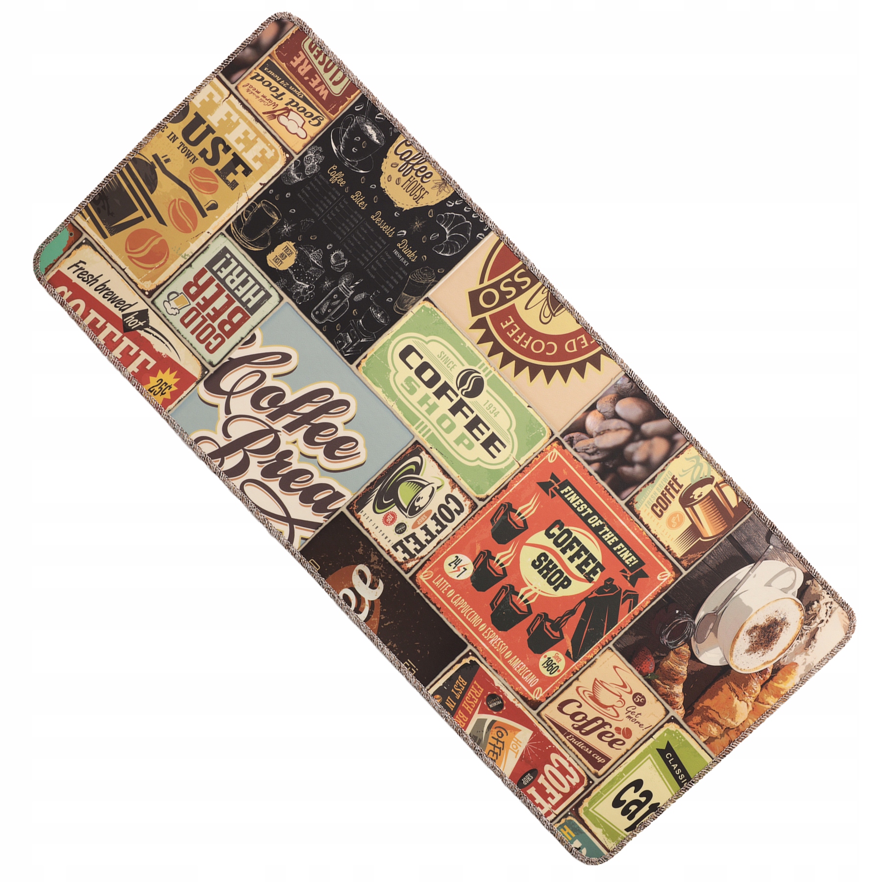 Koberec Do Kuchyně Vinylová Podlahová Rohož 140 X 90 CM Pvc Koberec Běhoun Kuchyňský