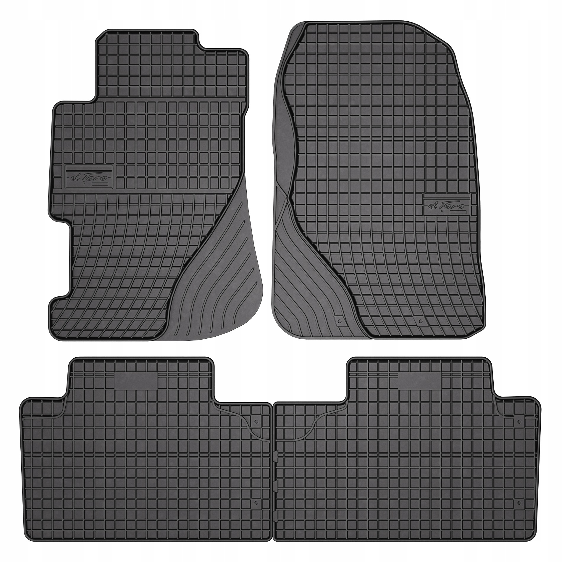 Dywaniki gumowe Frogum elToro do Honda Civic VII 2000-2006 komplet 4 szt.