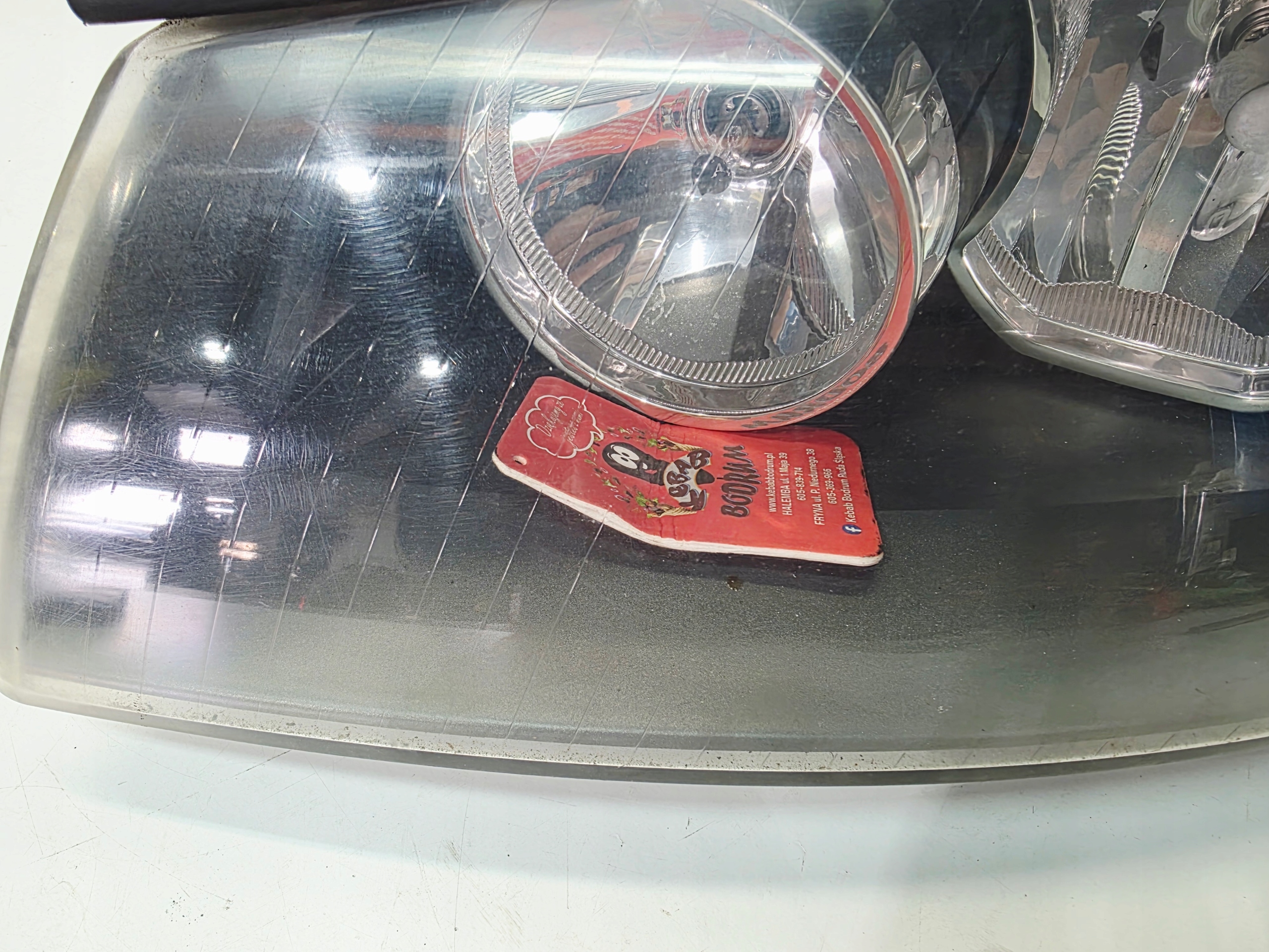 REFLEKTOR light left front EUROPA AUDI A3 8P DUZY grill 8P0941003K 85/25