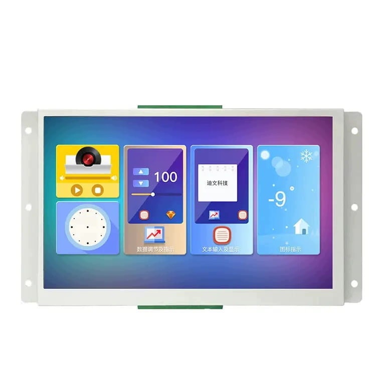 LCD 7.0" 800x480 odporový dotykový panel Dwin Hmi