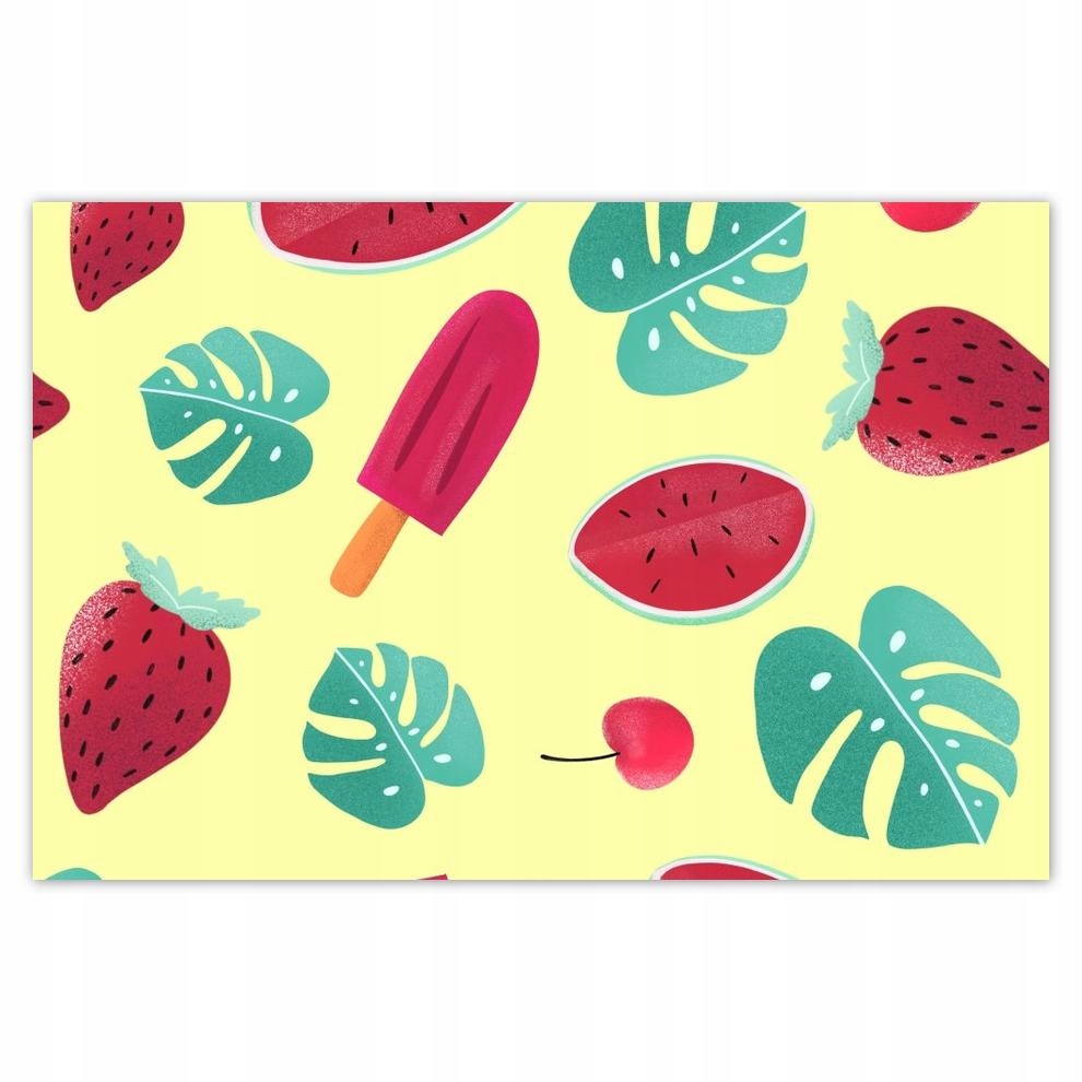 

Plakaty 60x40 Monstera Liść Lody Arbuz