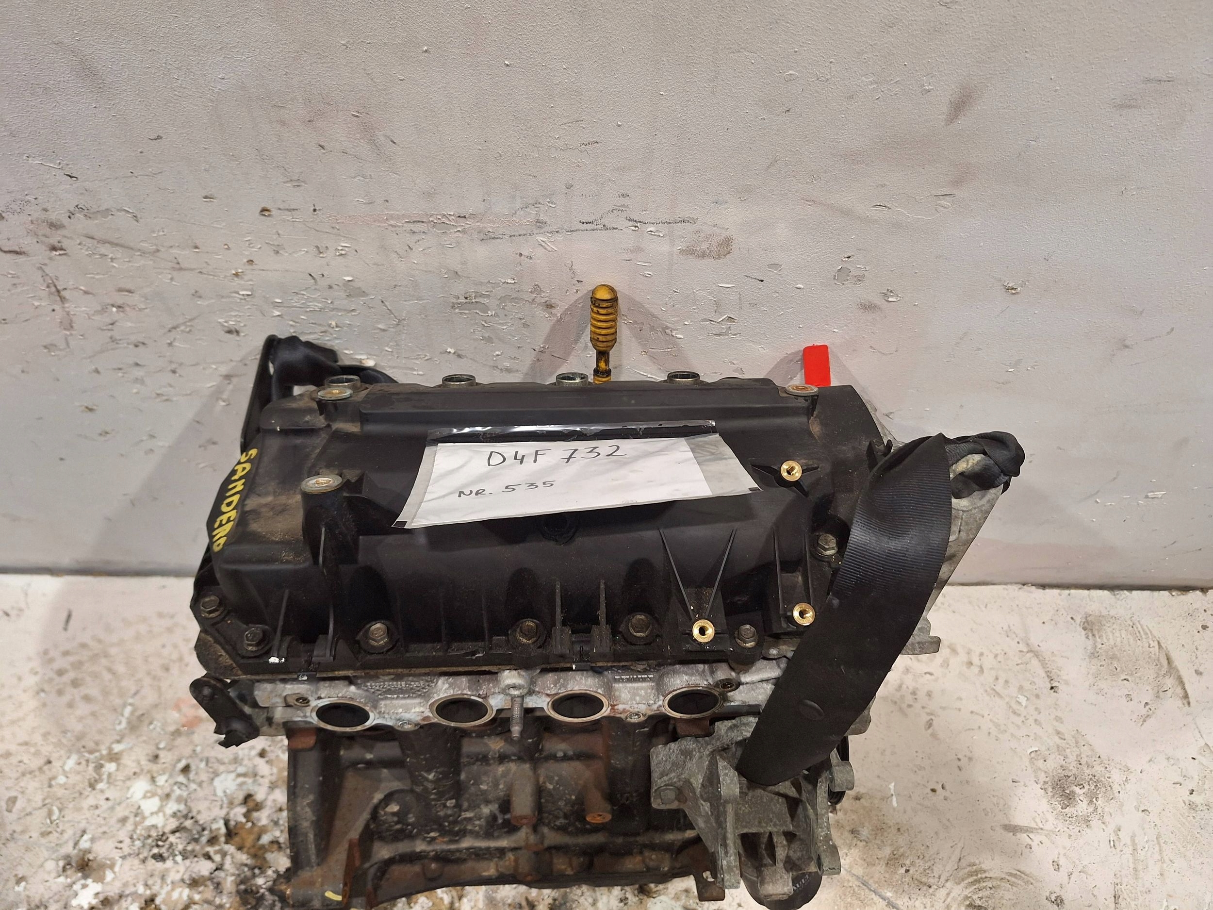 engine D4F732 DACIA SANDERO II LOGAN II 1.2 16 V 12