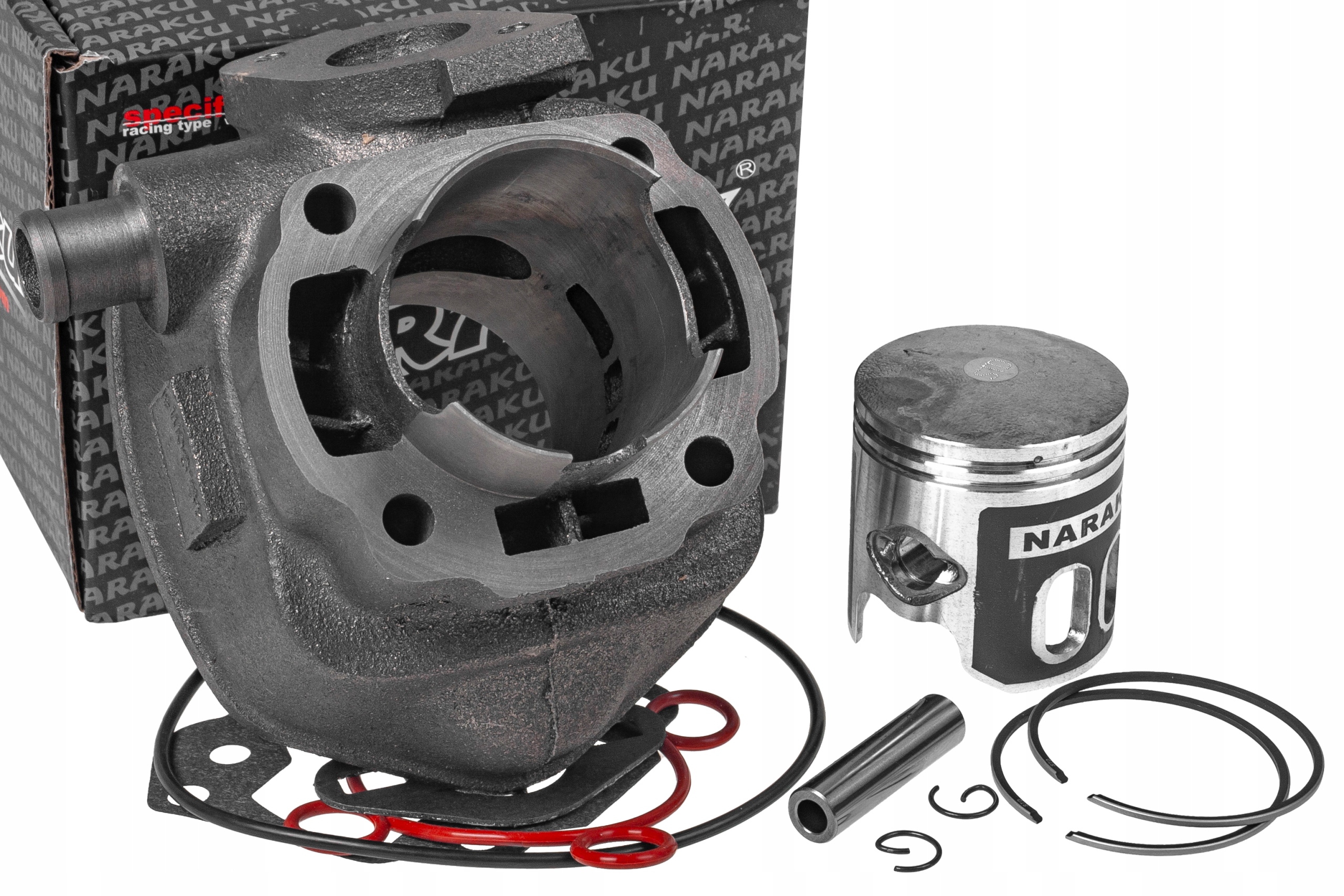 Cylinder Kit Naraku V2 70cc Yamaha Aerox Jog Mbk Nitro Malaguti F12 F15