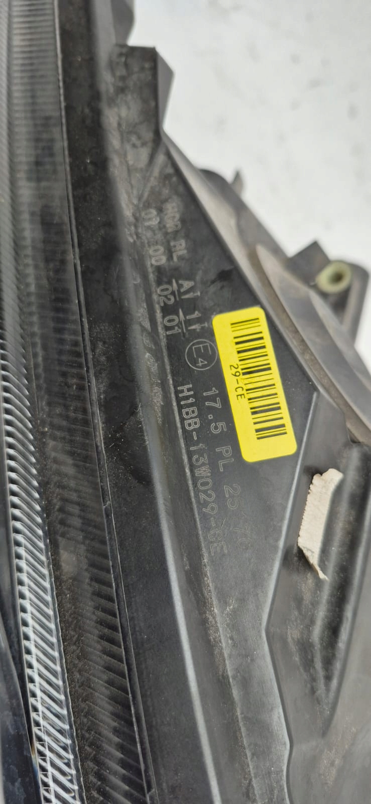 FORD FIESTA MK8 VIII 16- light right front front H1BB-13100-CE