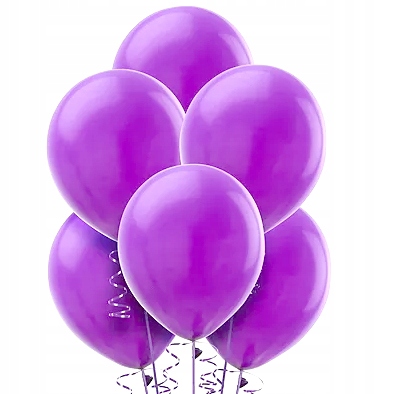 

Balony lawendowe duże pastelowe ślub wesele 50 szt