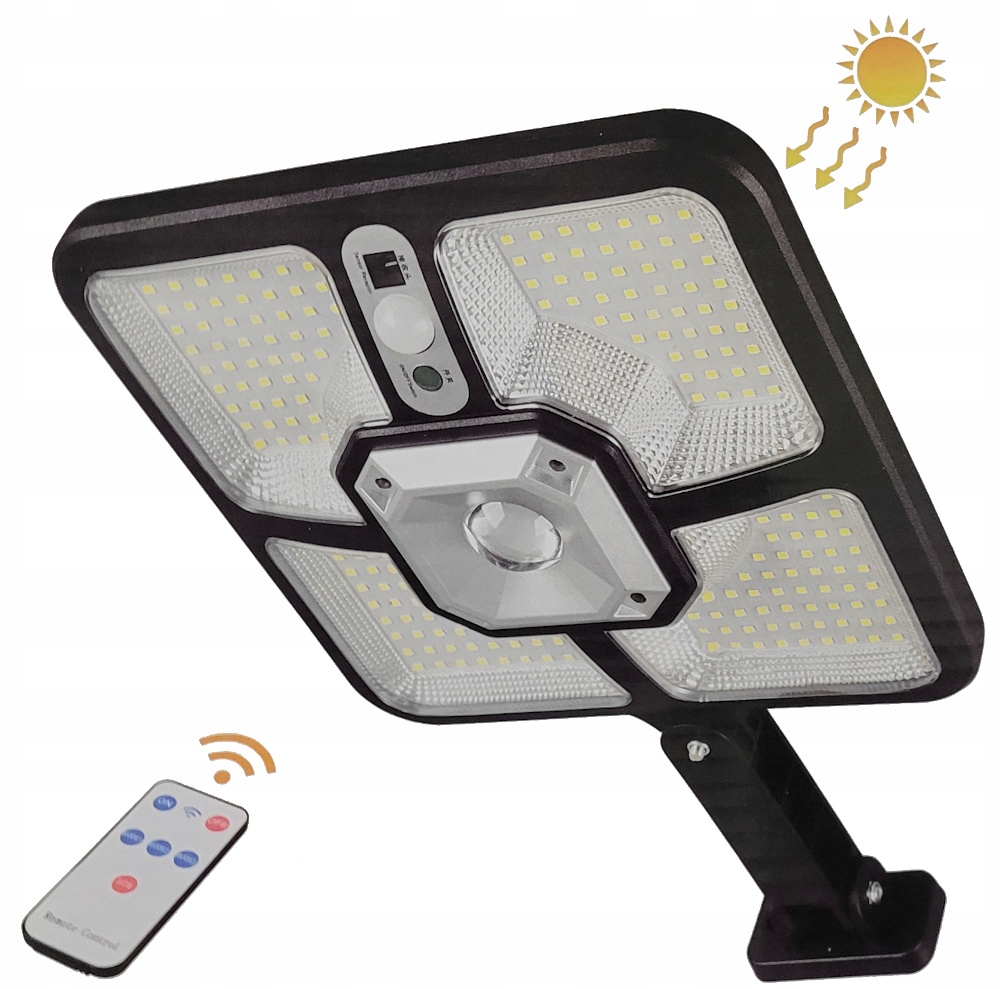 

Lampa Solarna Latarnia Uliczna Led z Pilotem 1102