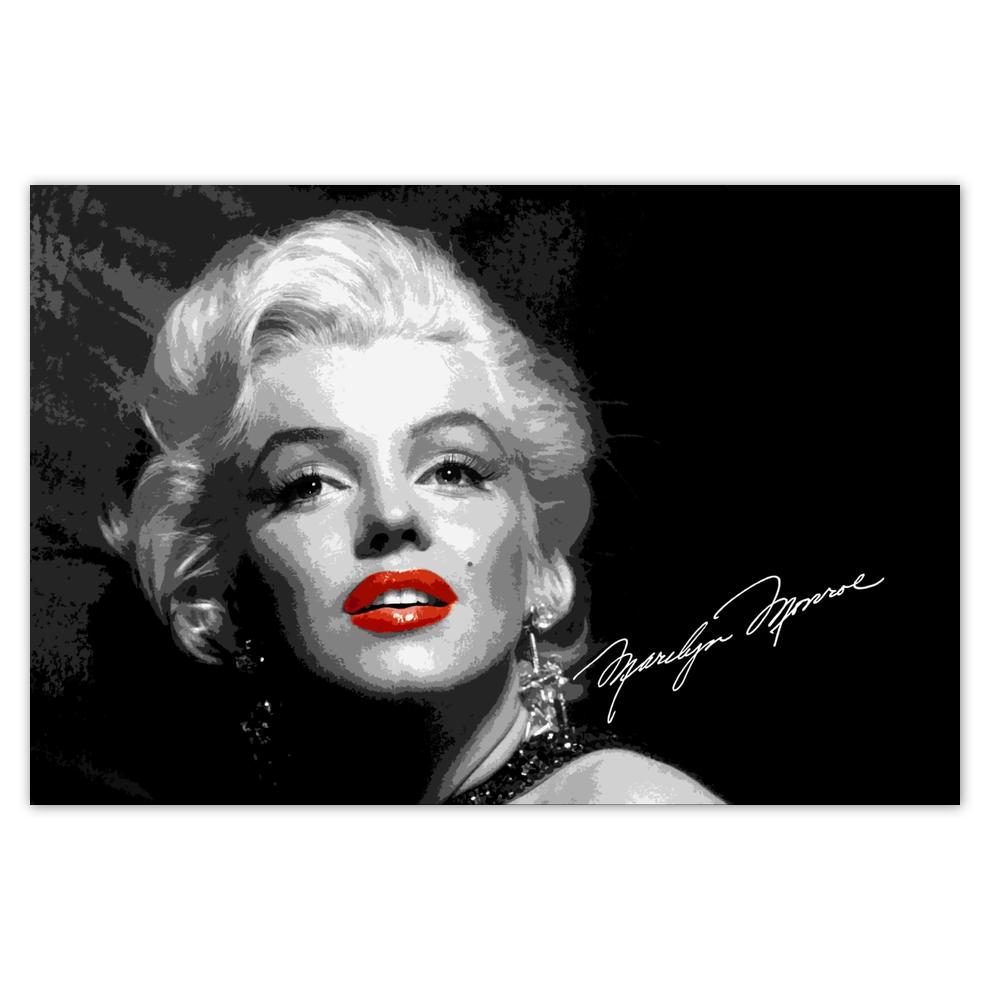 

Plakat 93x62 Marilyn Monroe autograf