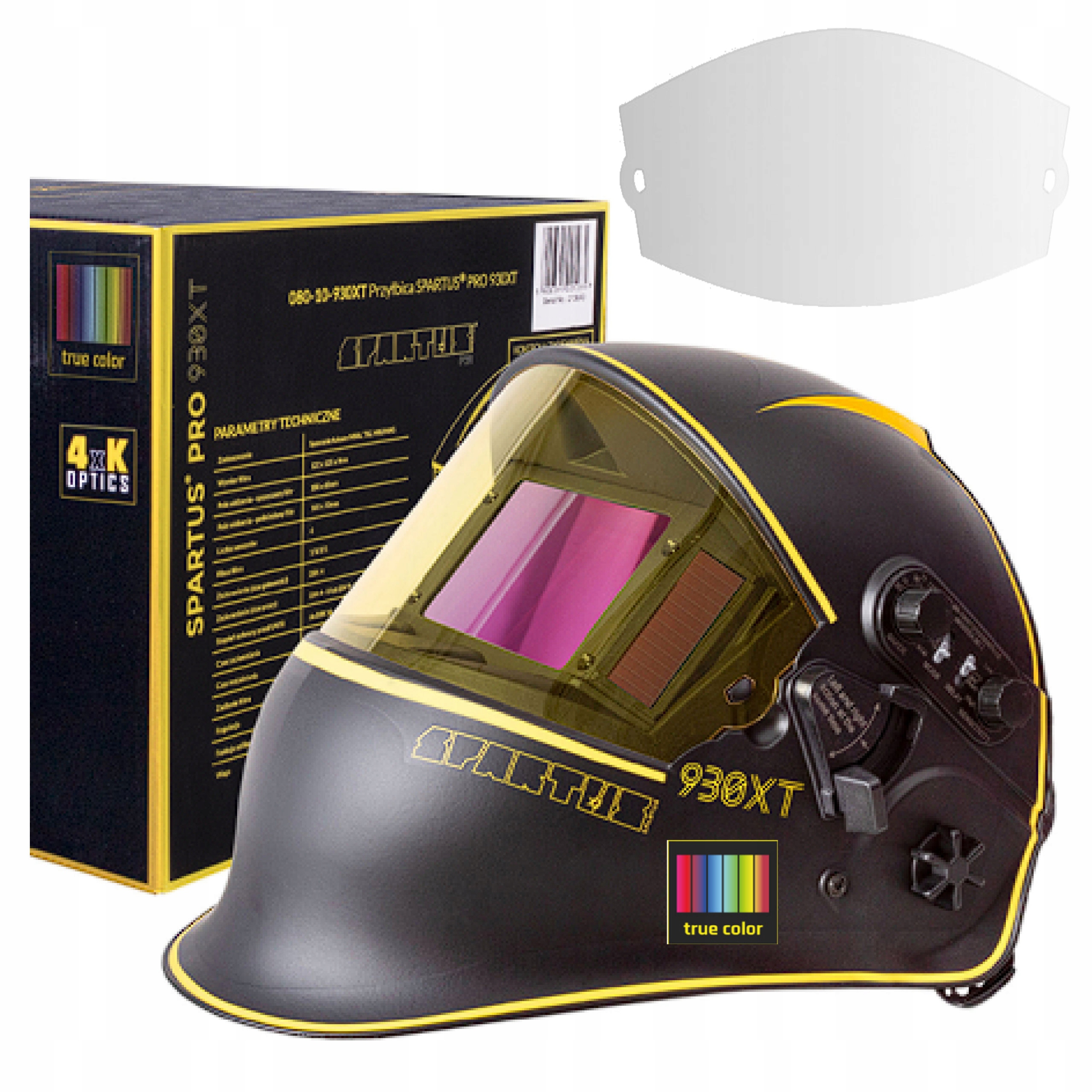 Przyłbica spawalnicza Maska Pro 930XT Spartus Panoramiczna do szlifowania