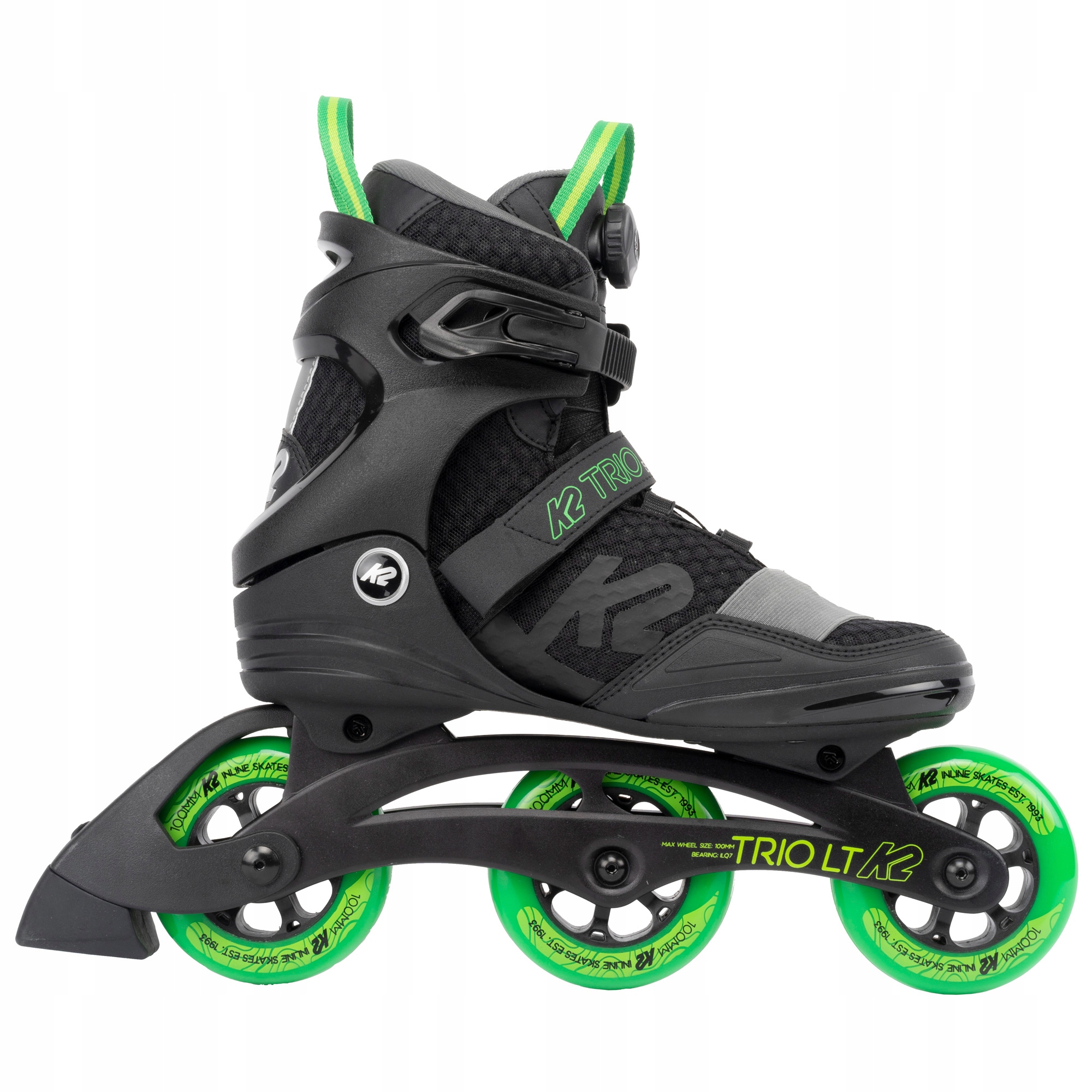 Rolki fitnesowe K2 Trio Lt 100 Boa rozmiar 42