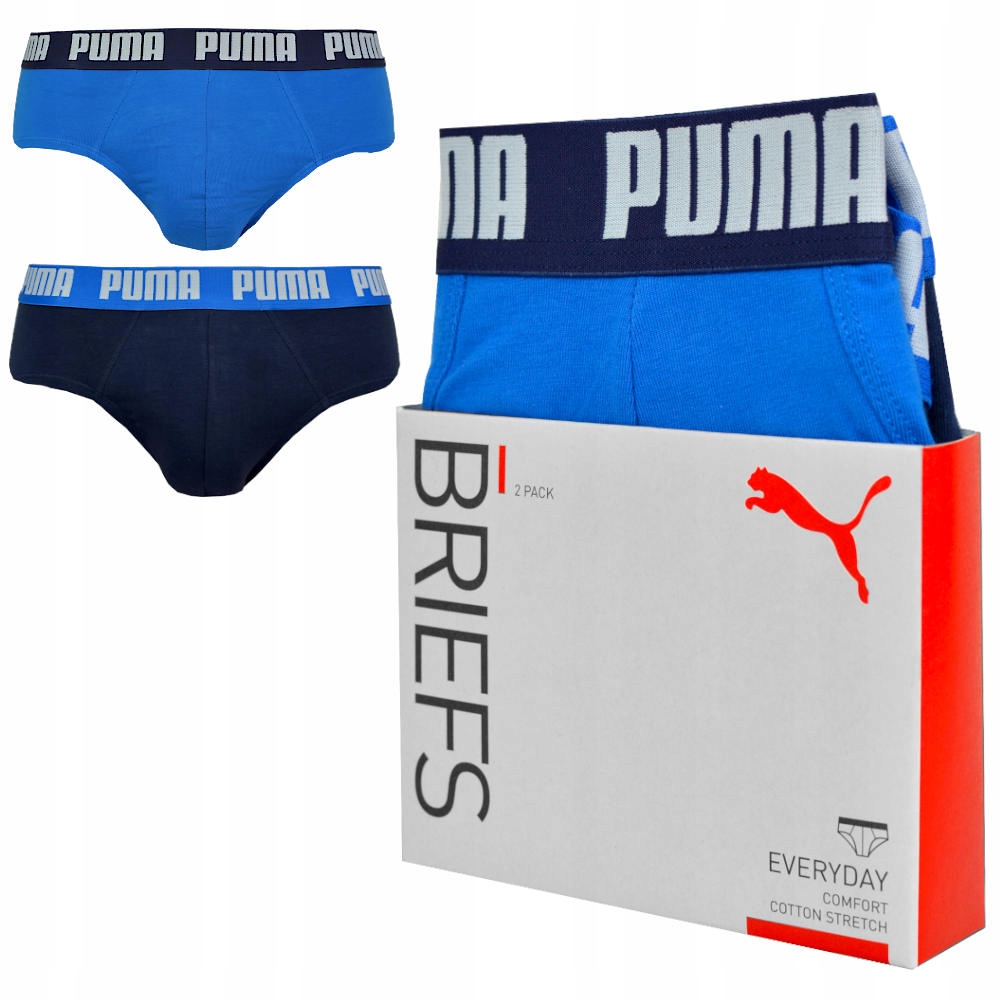 

Puma Slipy Męskie 95% Bawełna 2 pary BM295 L