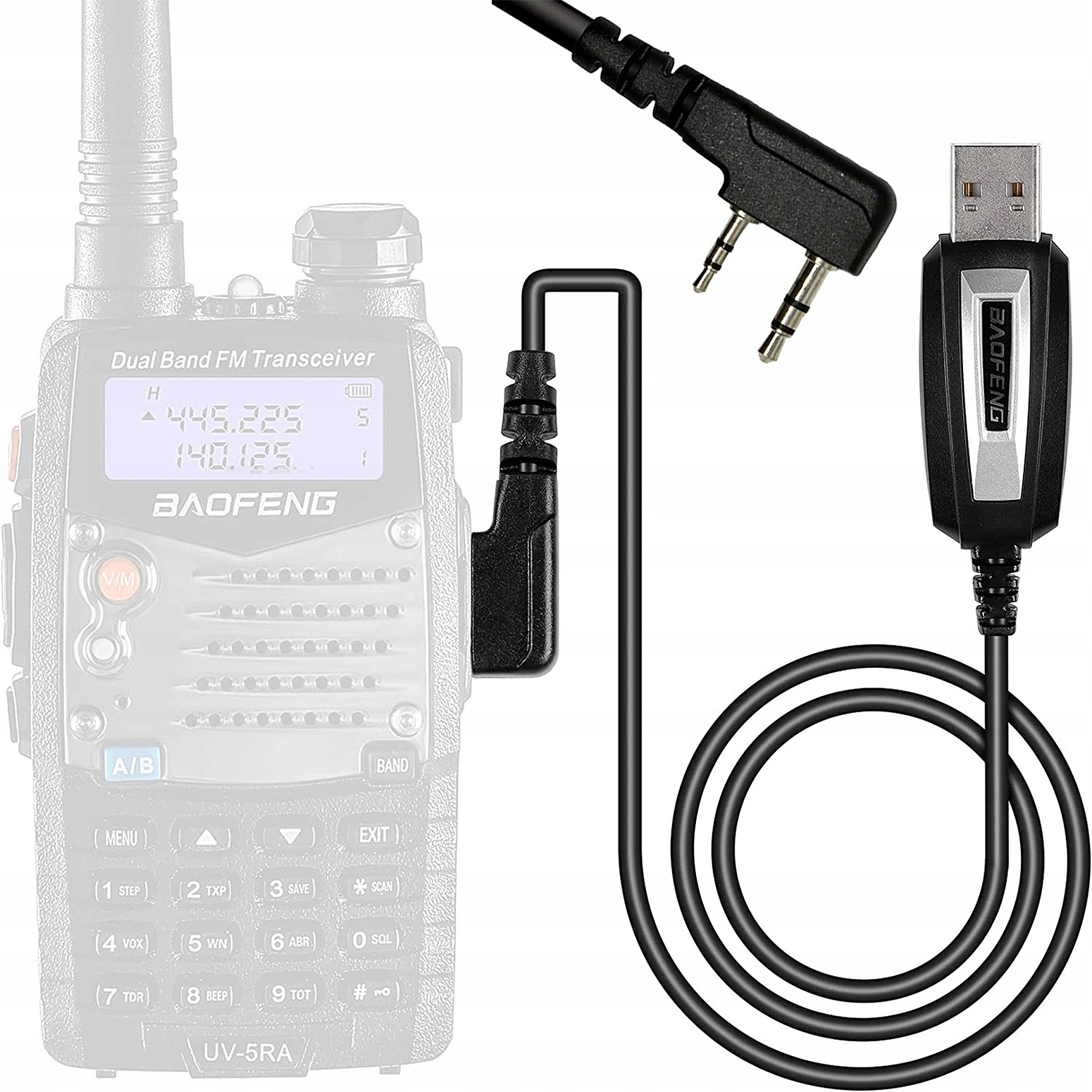 Kabel do programowania Baofeng UV-5R Plus UV-82 BF-F8+ Uuv3r Plus bf-888s