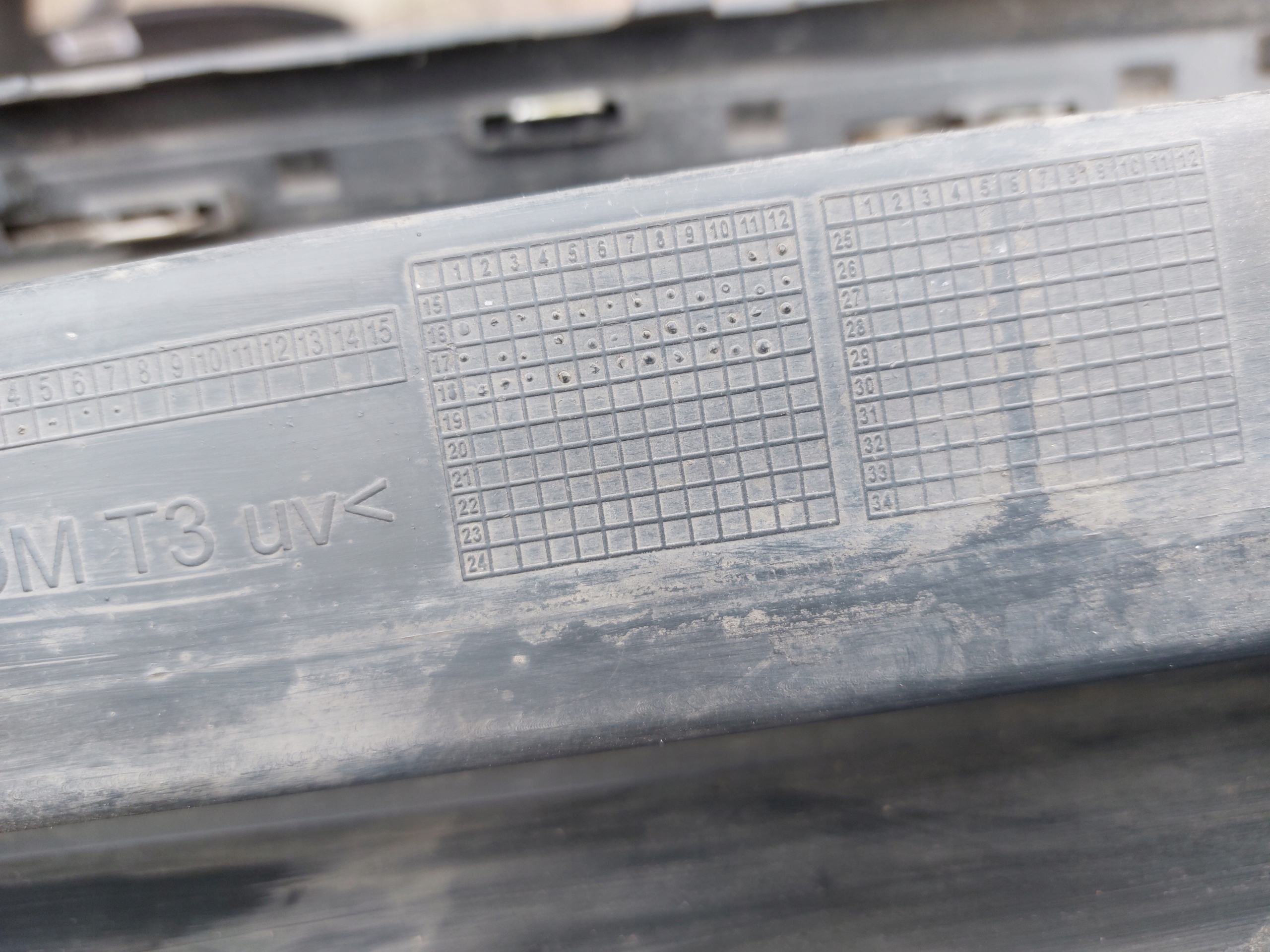 DAKLADKA SPOILER der Stoßstange heck AUDI A3 8V 18r