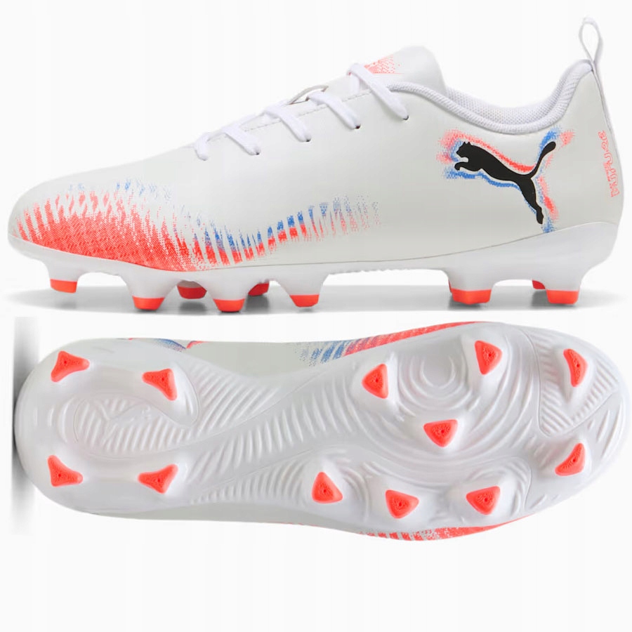 Boty Puma Future 8 Play Jr Fg/ag 108622-01 bílé 34