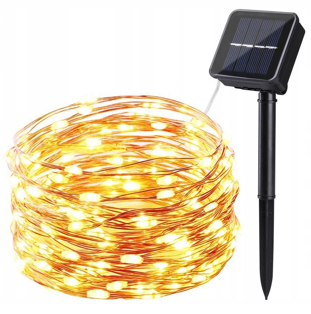 

Lampki Solarne Girlanda Ogrodowa XXL Led Drucik