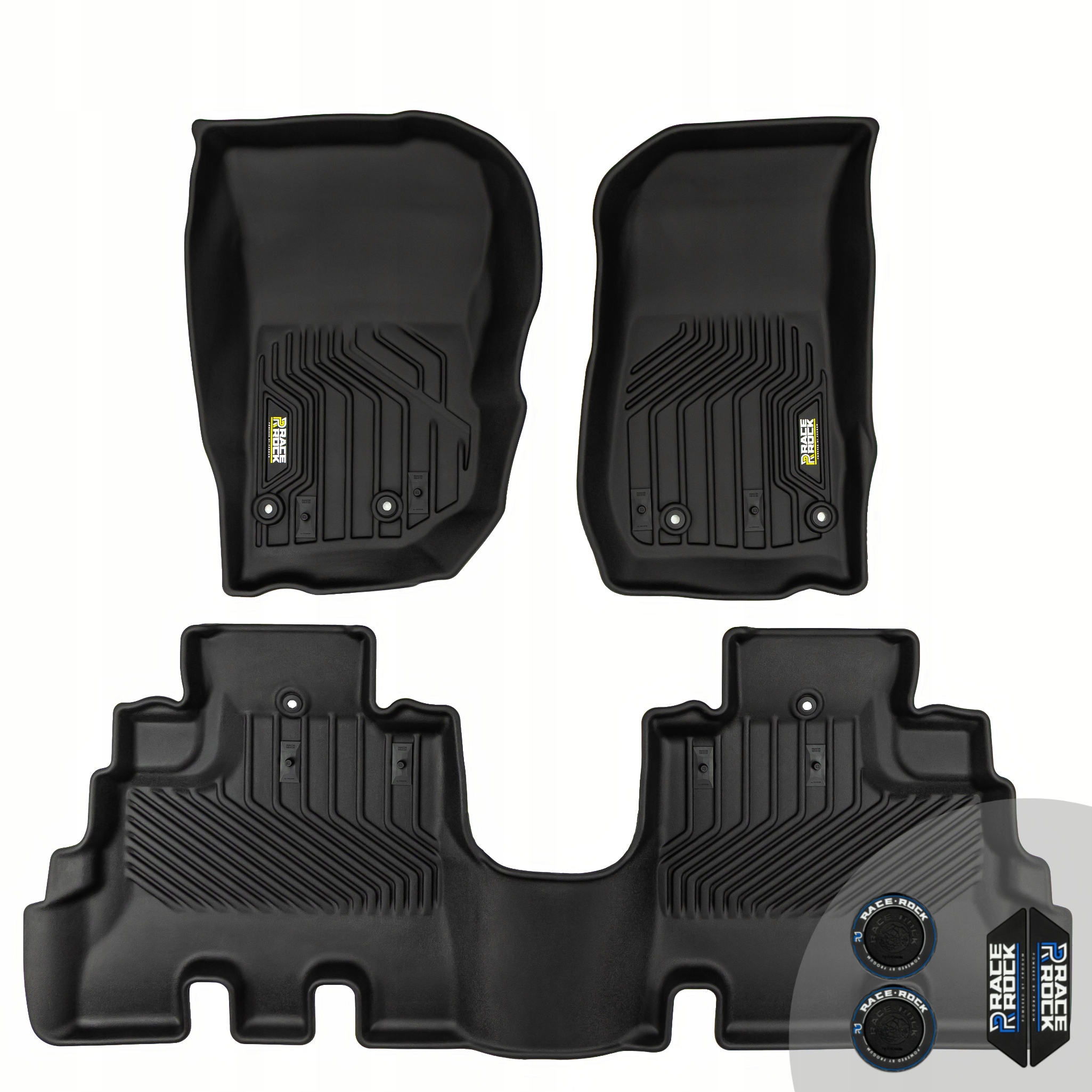 Frogum Race Rock Koberce do auta pro Jeep Wrangler III Rubicon 06-2018