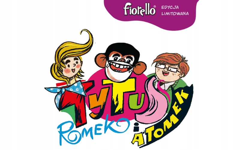 Kreda chodnikowa Fiorello 6 kolorów 15 szt wiaderko Tytus, Romek i A”Tomek EAN (GTIN) 5903364284671