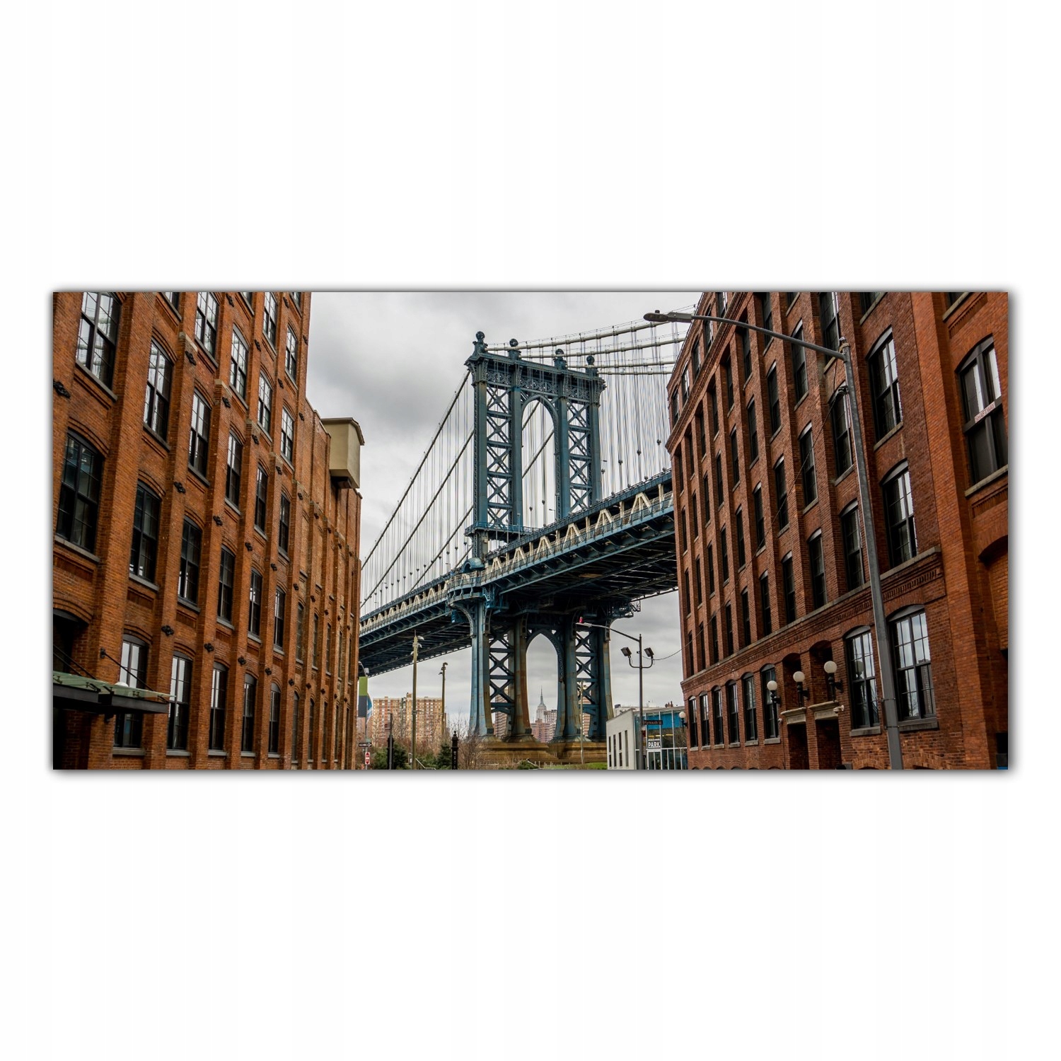 

Obraz na szkle Foto Manhattan Brooklyn Most 140x70