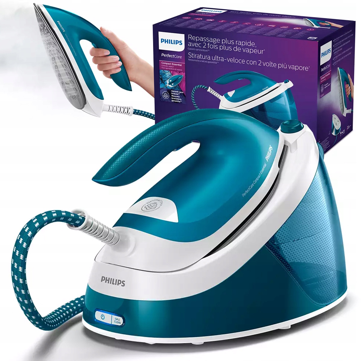 Parná stanica Philips GC6840/20 Generátor pary parná žehlička