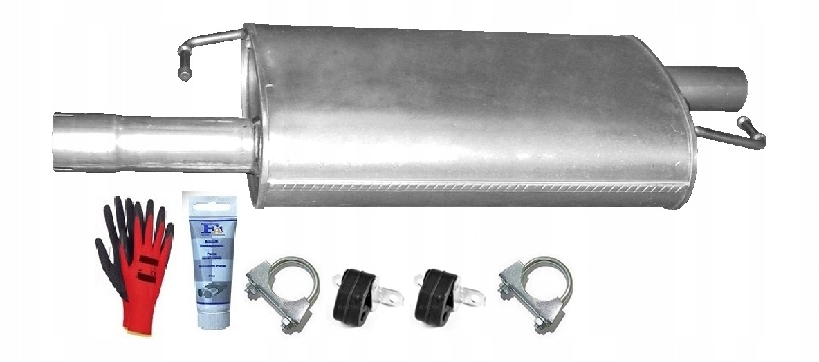 Vw Transporter T5 2.0TDi 2.5TDi 2.0TSi středový tlumič+bonus