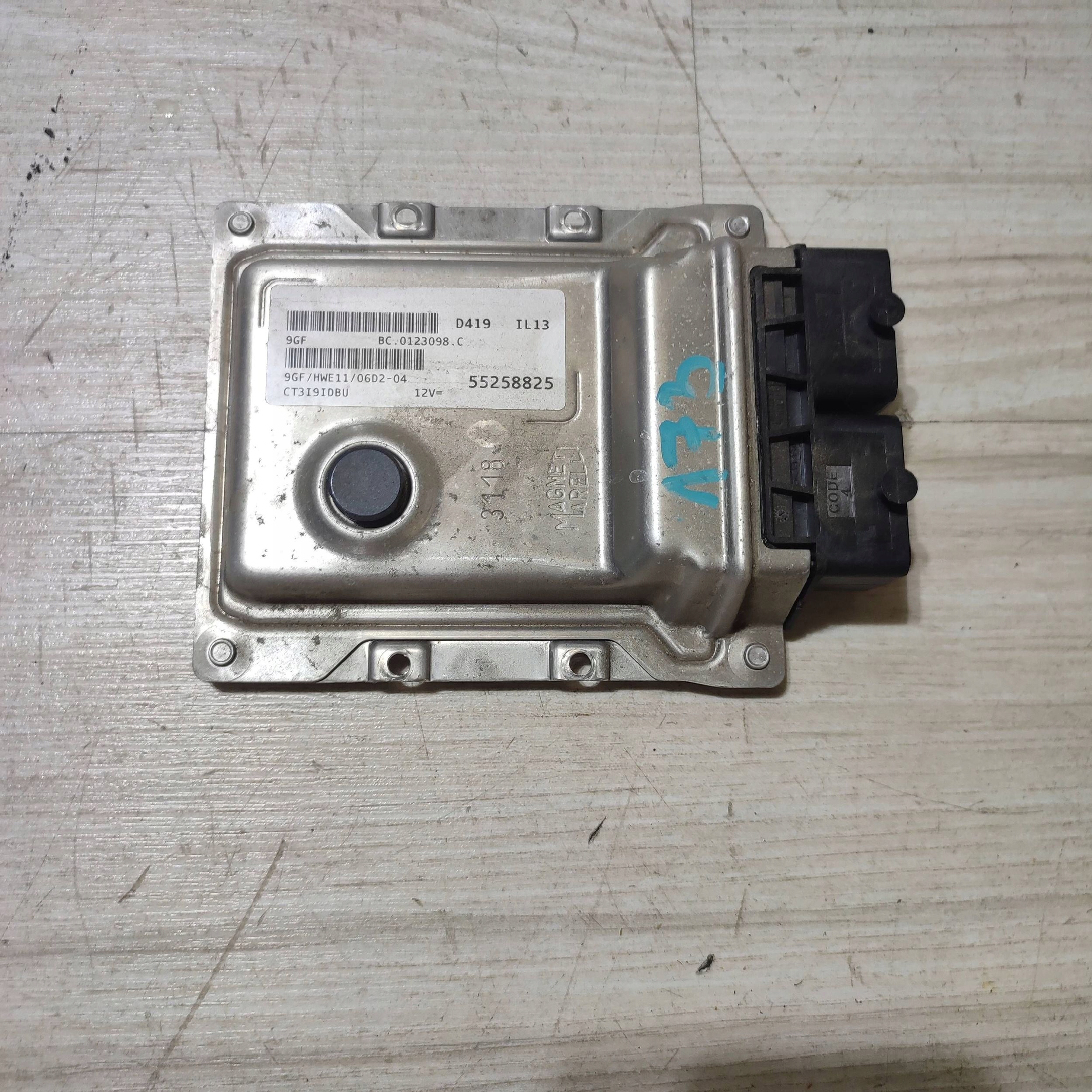 control unit of the engine Fiat 500X 55258825
