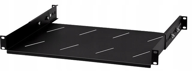 

Półka 19" 1U 450mm Czarna z podporami