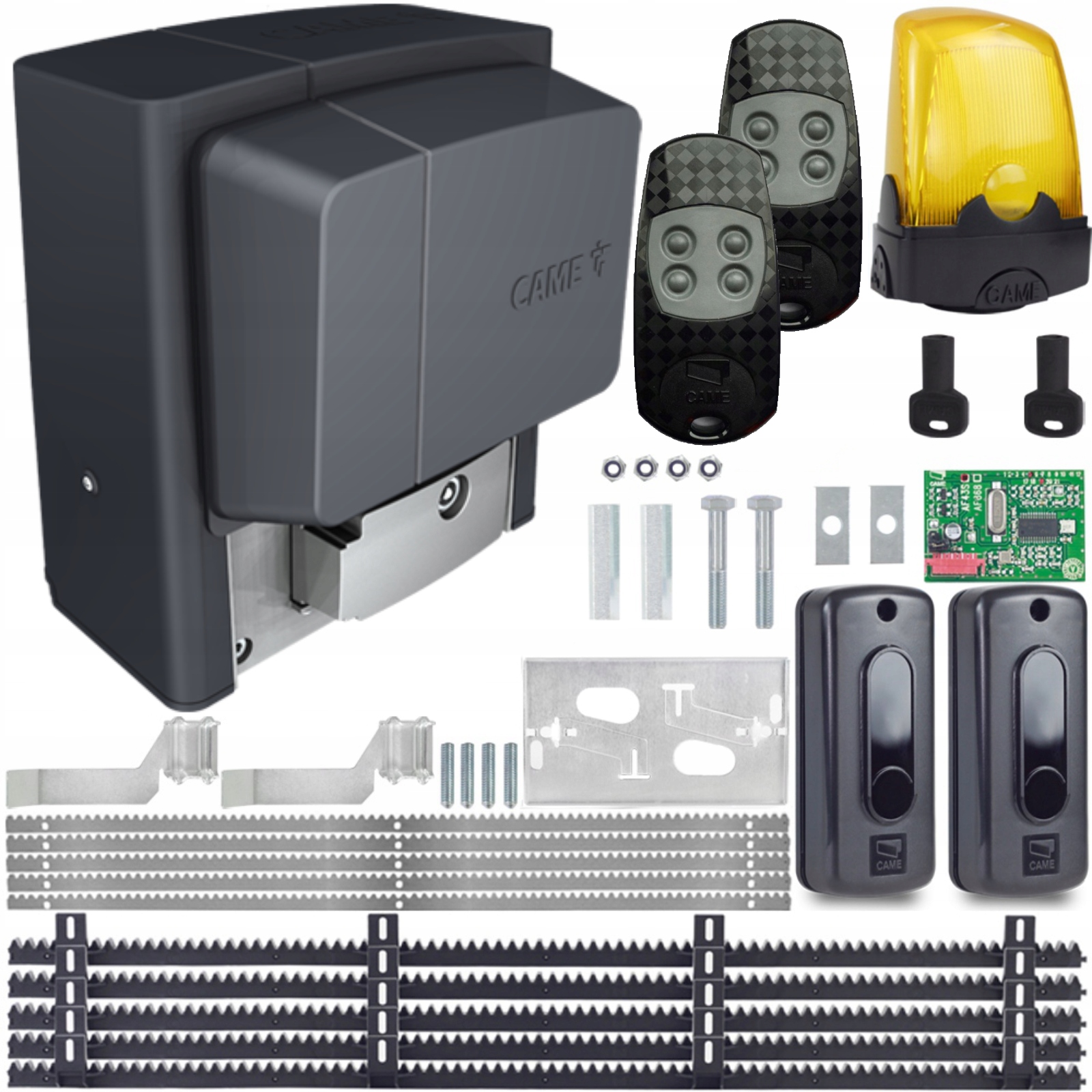 Set Came Bk 1800 2xPILOT 1800KG 5x Lišta Lampa