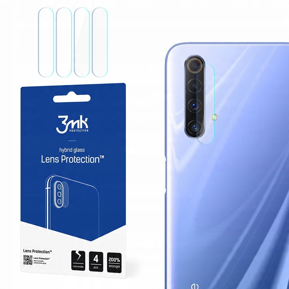 

4x Ochrona na aparat do Realme X50 5G - 3mk Lens