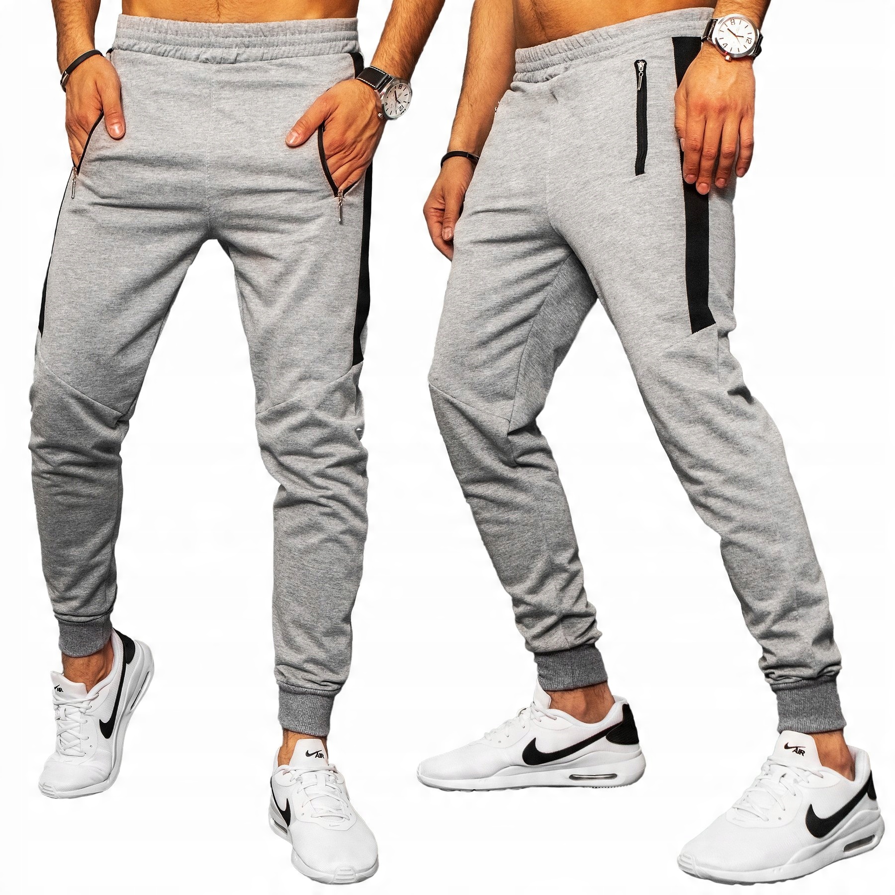 

Męskie Spodnie Dresowe Joggery ux3238 - XL