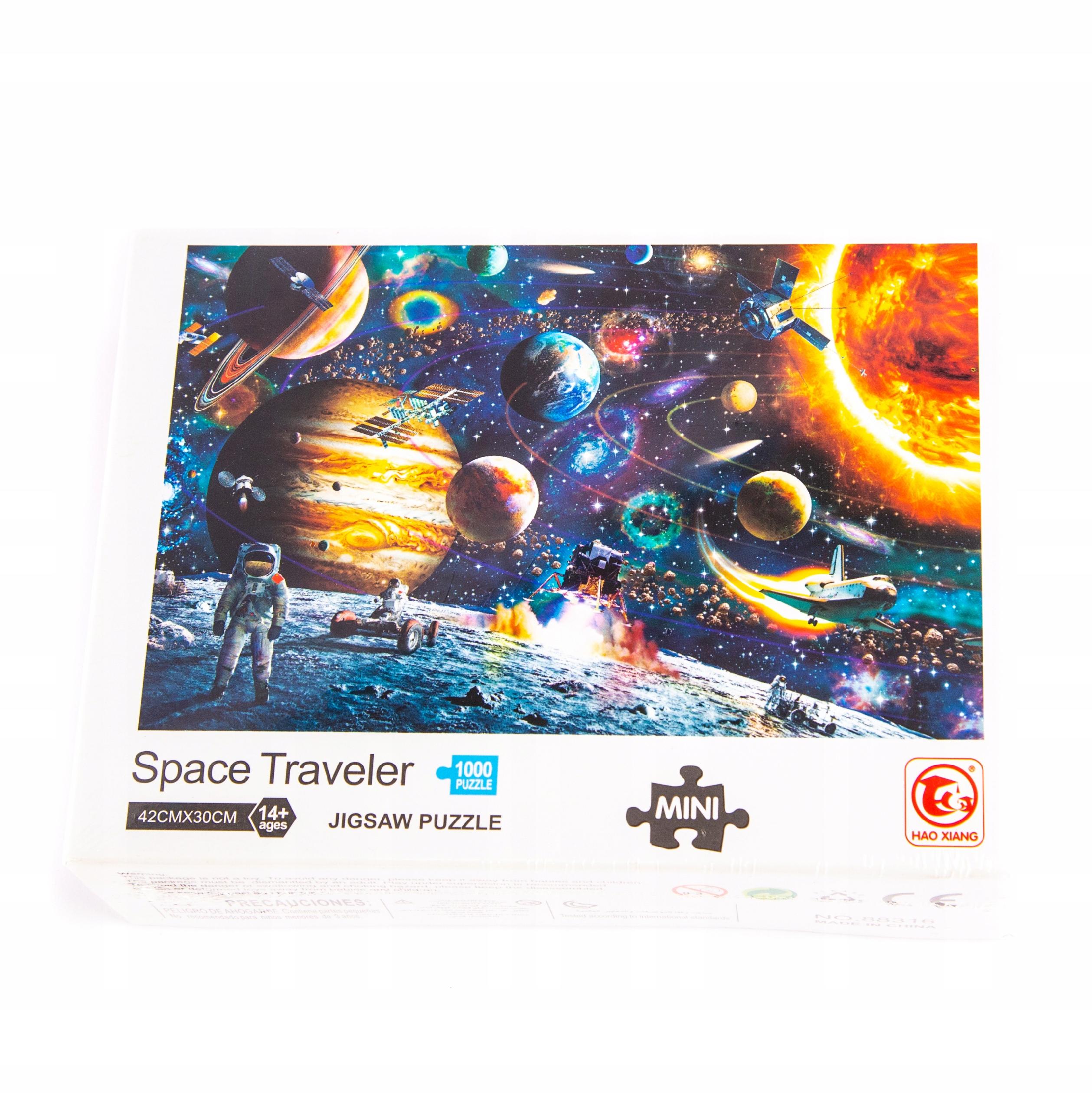 PUZZLE MINI 1000el. КОСМОС ПЛАНЕТЫ ЗВЕЗДЫ