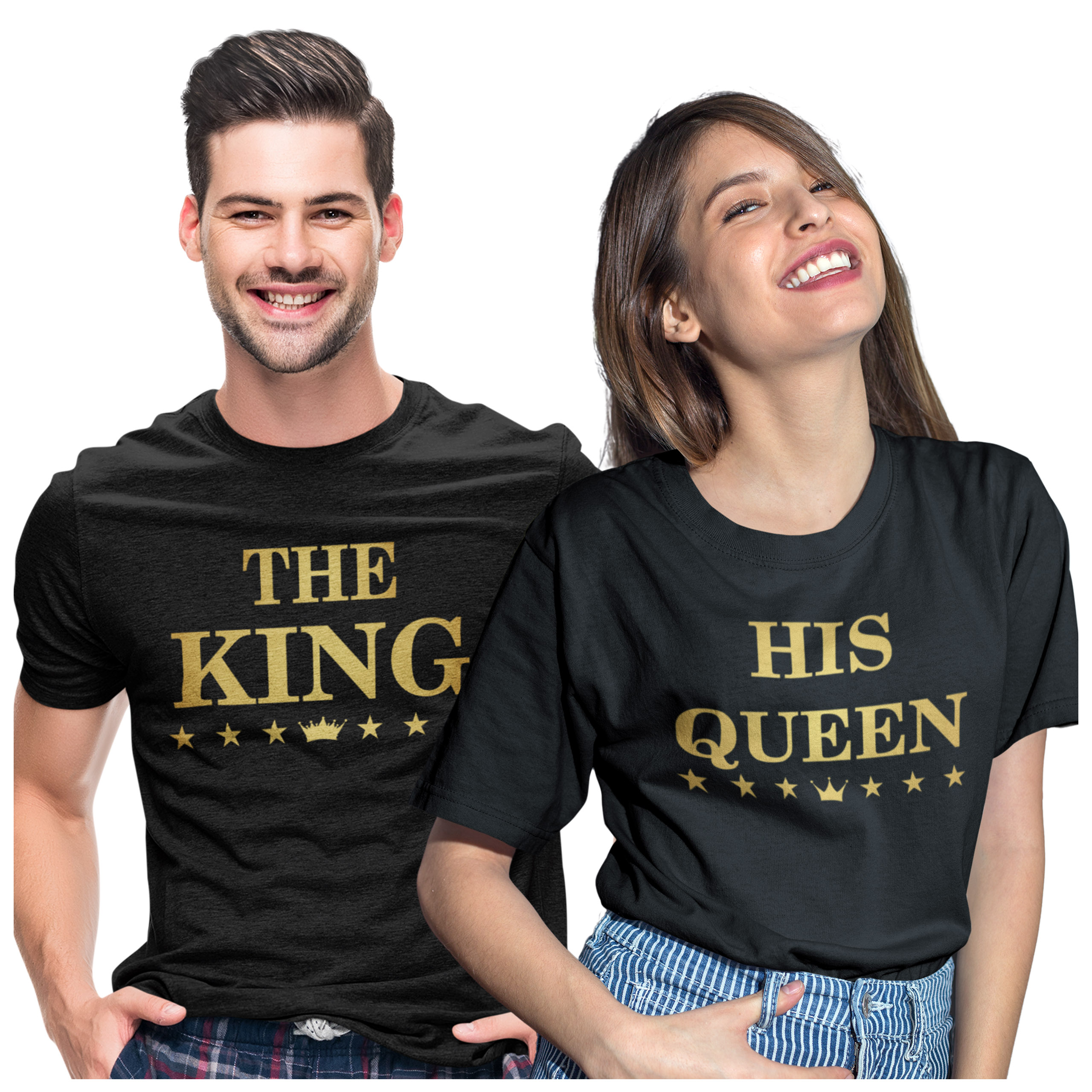 Trička Pro Páry Na Valentýna – King Hisqueen