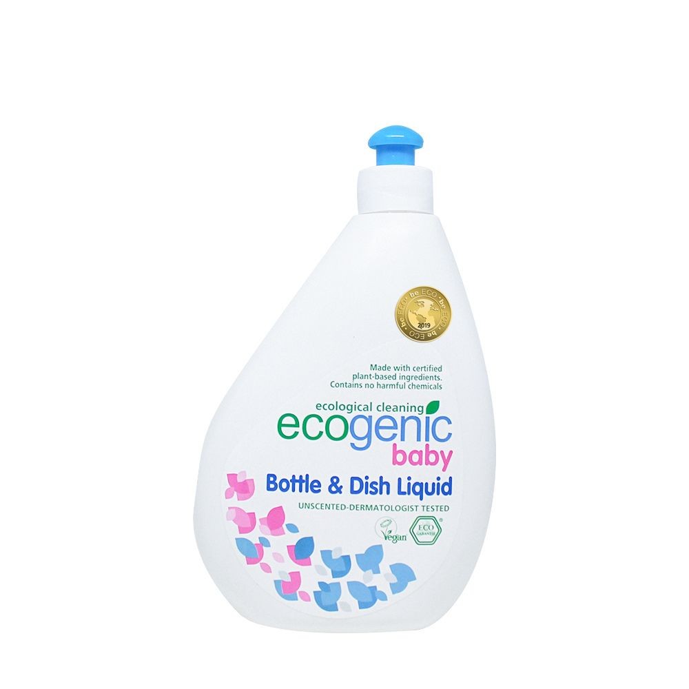 Ecogenic, Płyn do mycia butelek, smoczków i zabawek, bezzapachowy, 500ml []