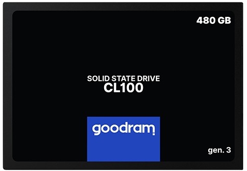 

Dysk 480GB Goodram CL100 Gen3 Sata III 2.5cala