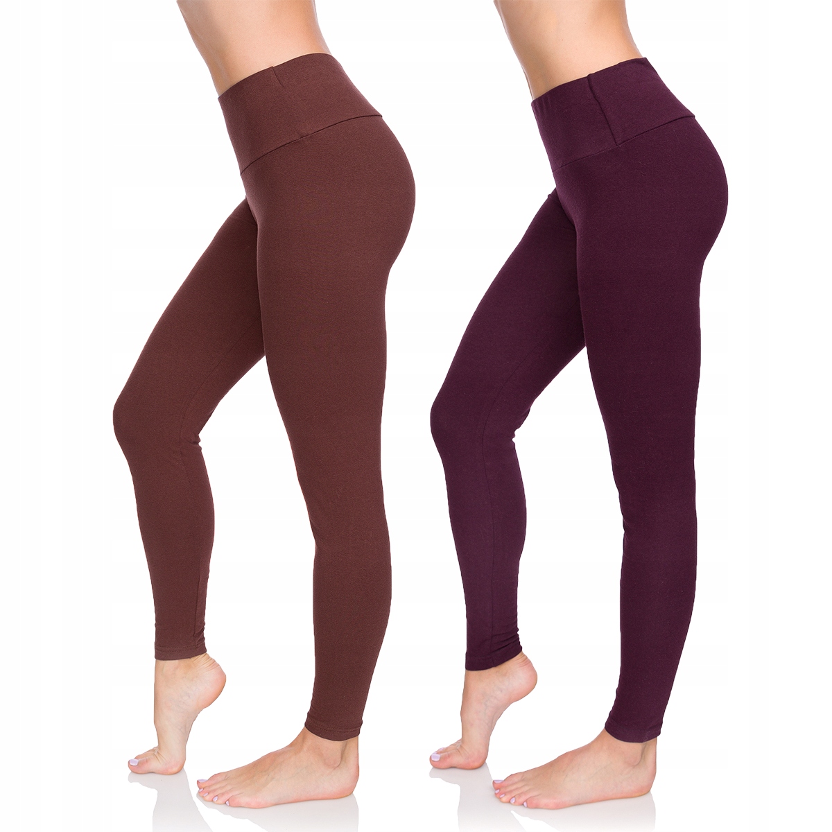 ZESTAW 2x LEGGINSY MODELUJĄCE MIX WYSOKI STAN LWP