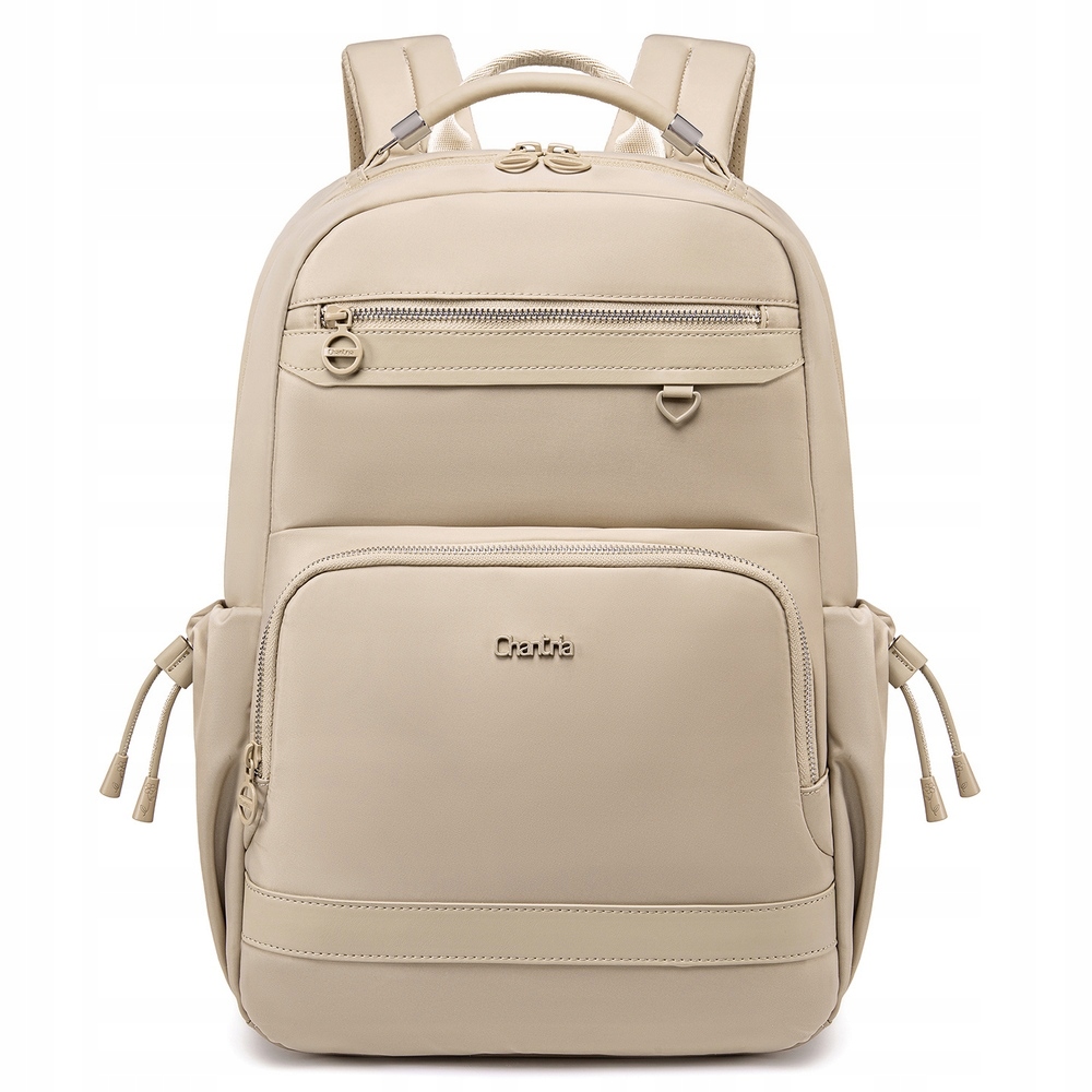 Plecak damski Chantria CB00954 na laptopa 15,6 dwukomorowy cappuccino