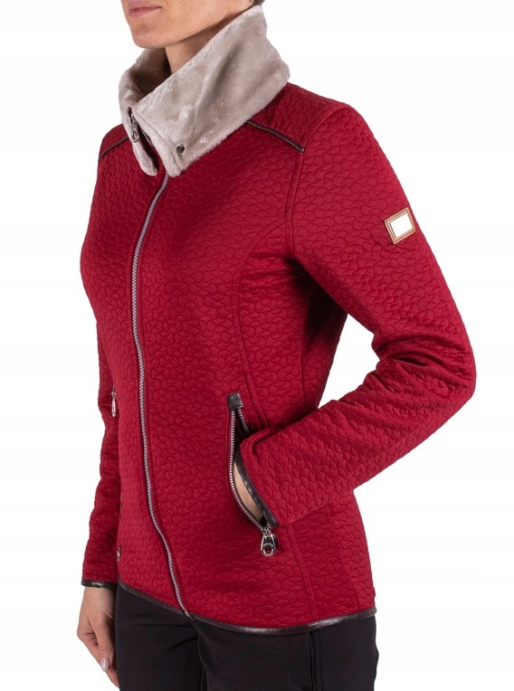 Fleecová Mikina Dámská fleecová mikina fleecová Kožíšek Xs