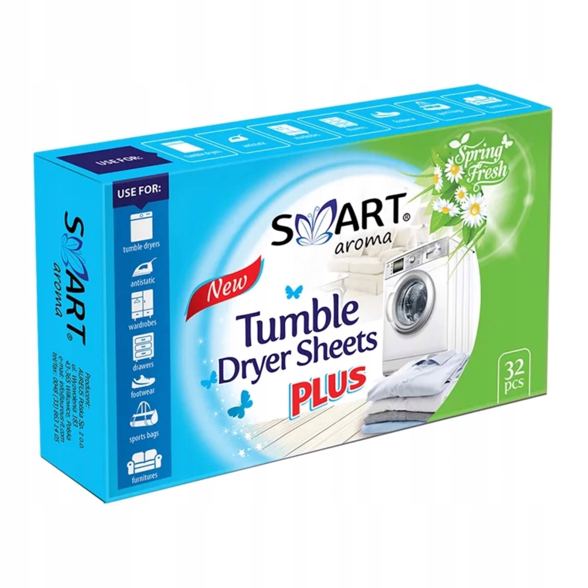 

Smart Chusteczki Aroma Plus (32) Spring Fresh Gaze