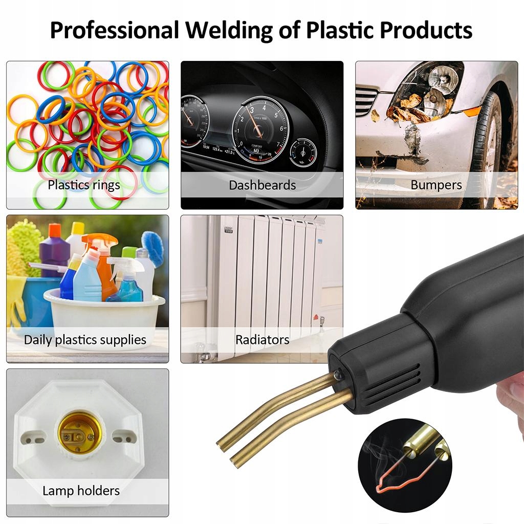 Zestaw do zgrzewania tworzyw sztucznych 220V PVC R Numer katalogowy części 254523