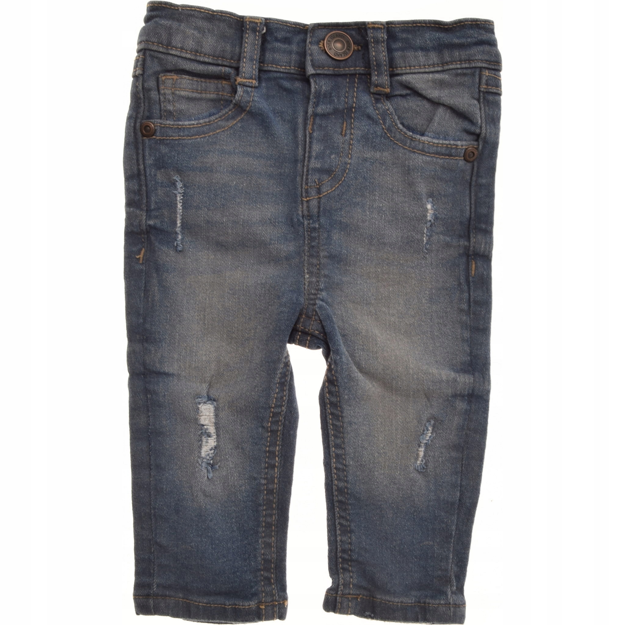 RIVER ISLAND spodnie chłopięce Jeansowe Rurki 68