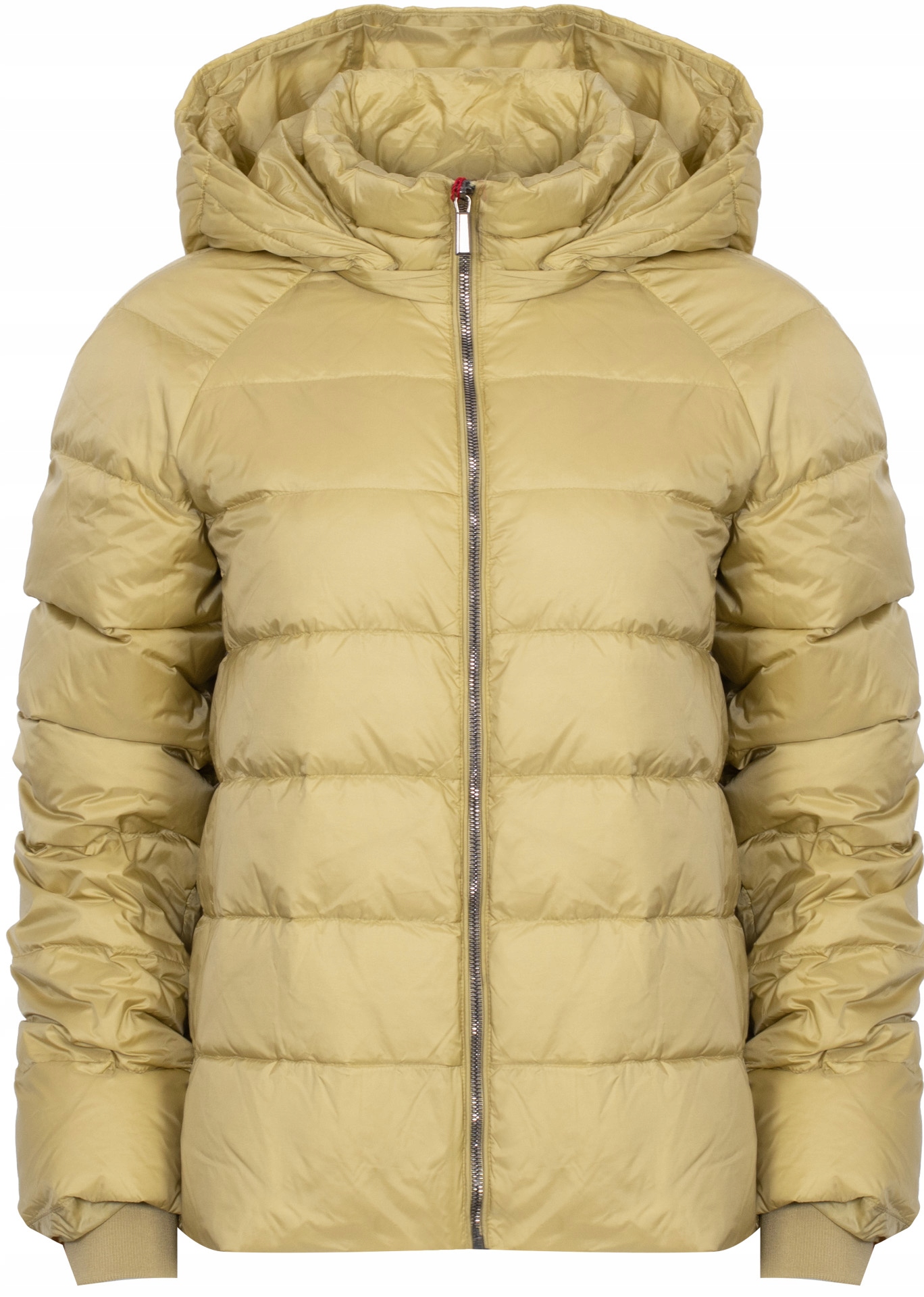 Romeo Gigli Dámská Péřová Bunda S Kapucí 01W24 G2337 Olio