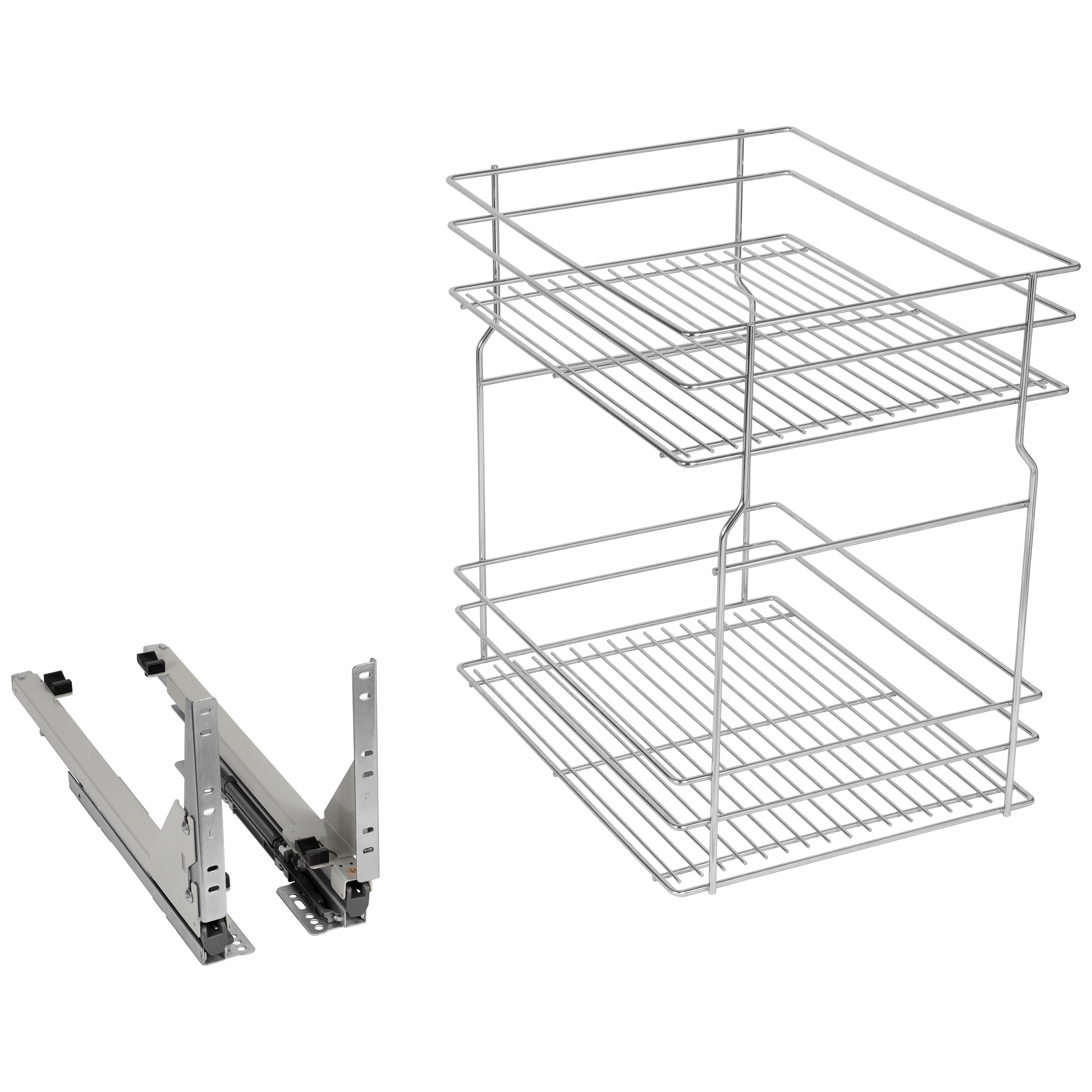 Kosz cargo 40cm 2p. 400 z systemem jezdnym cichy domyk Polski producent