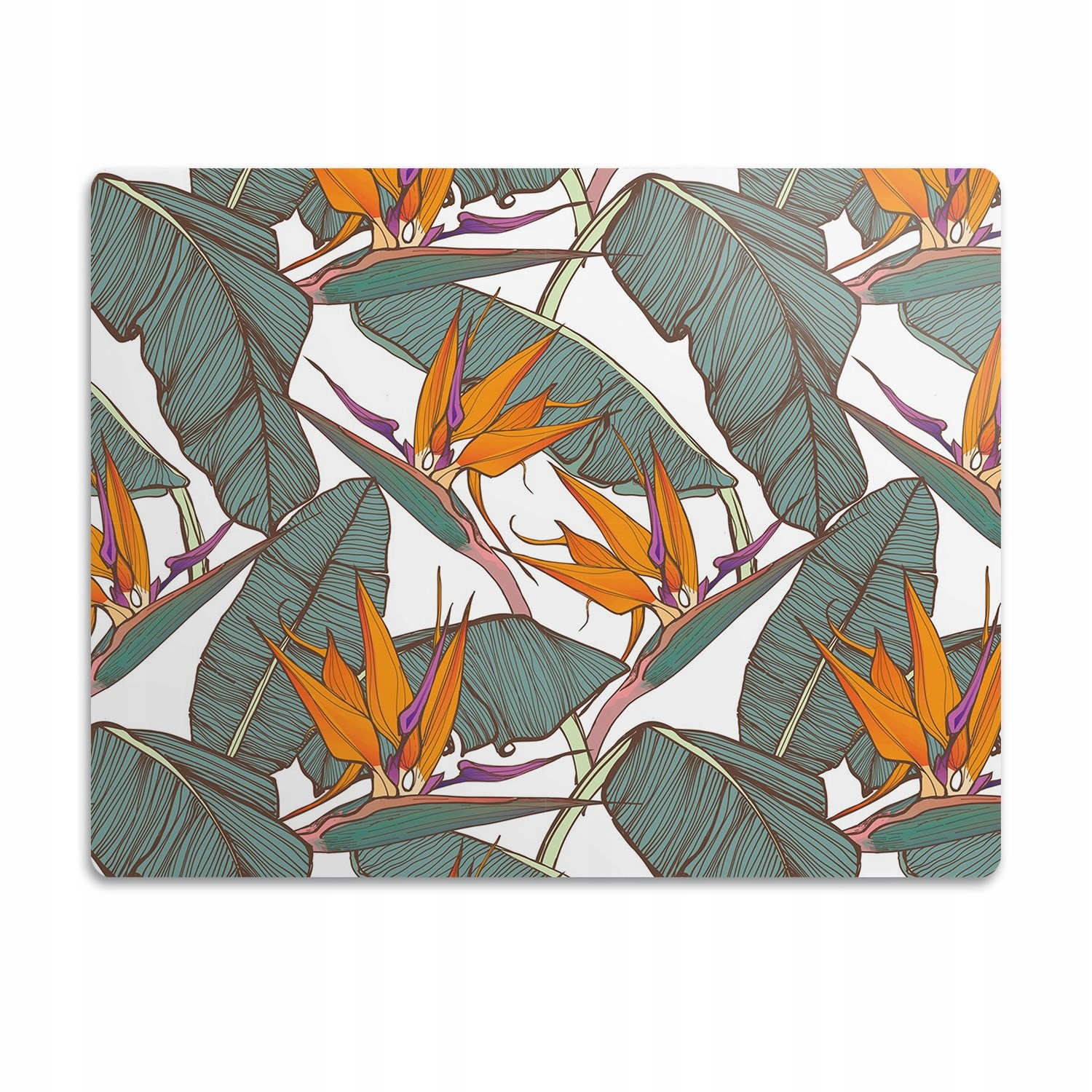 Levně Podložka pod misky pro psa a kočku Tropiki 90x60 cm