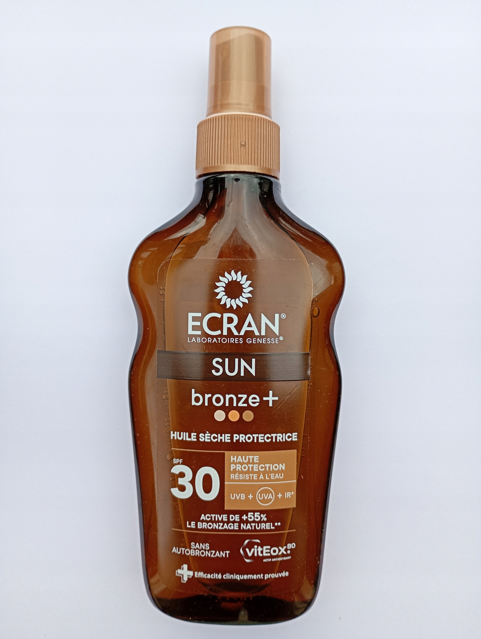 Ecran Sun Bronze+ Suchy Olejek do Opalania Spf 30